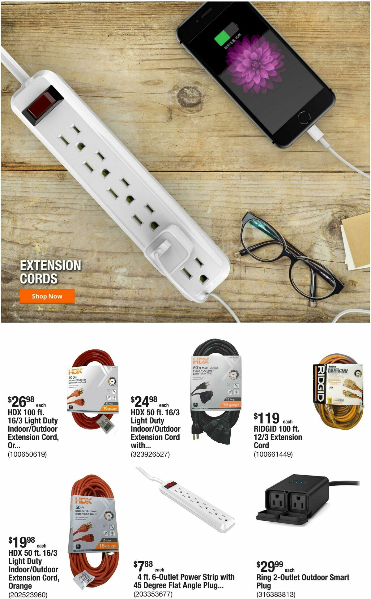 The Home Depot Weekly Ad from July 23