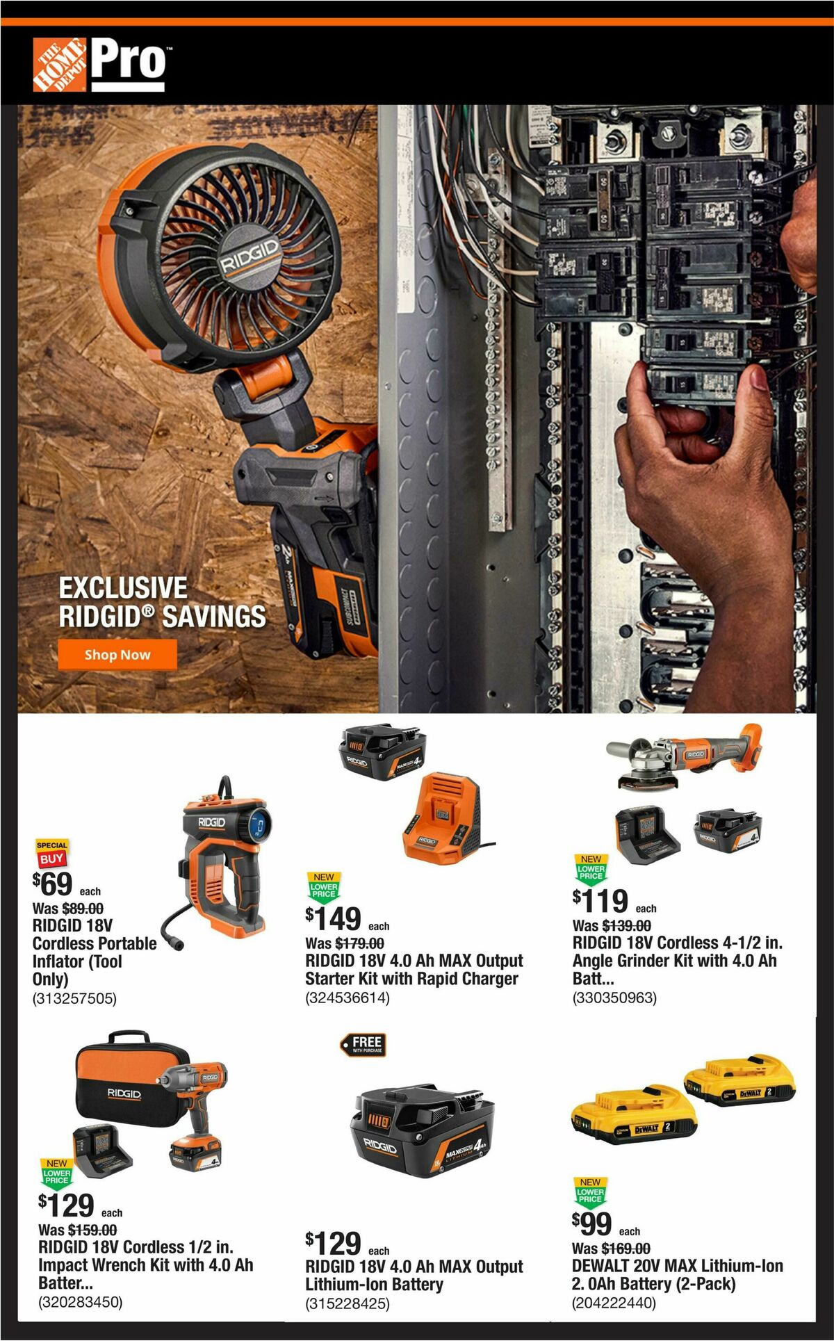 The Home Depot Weekly Ad from July 27
