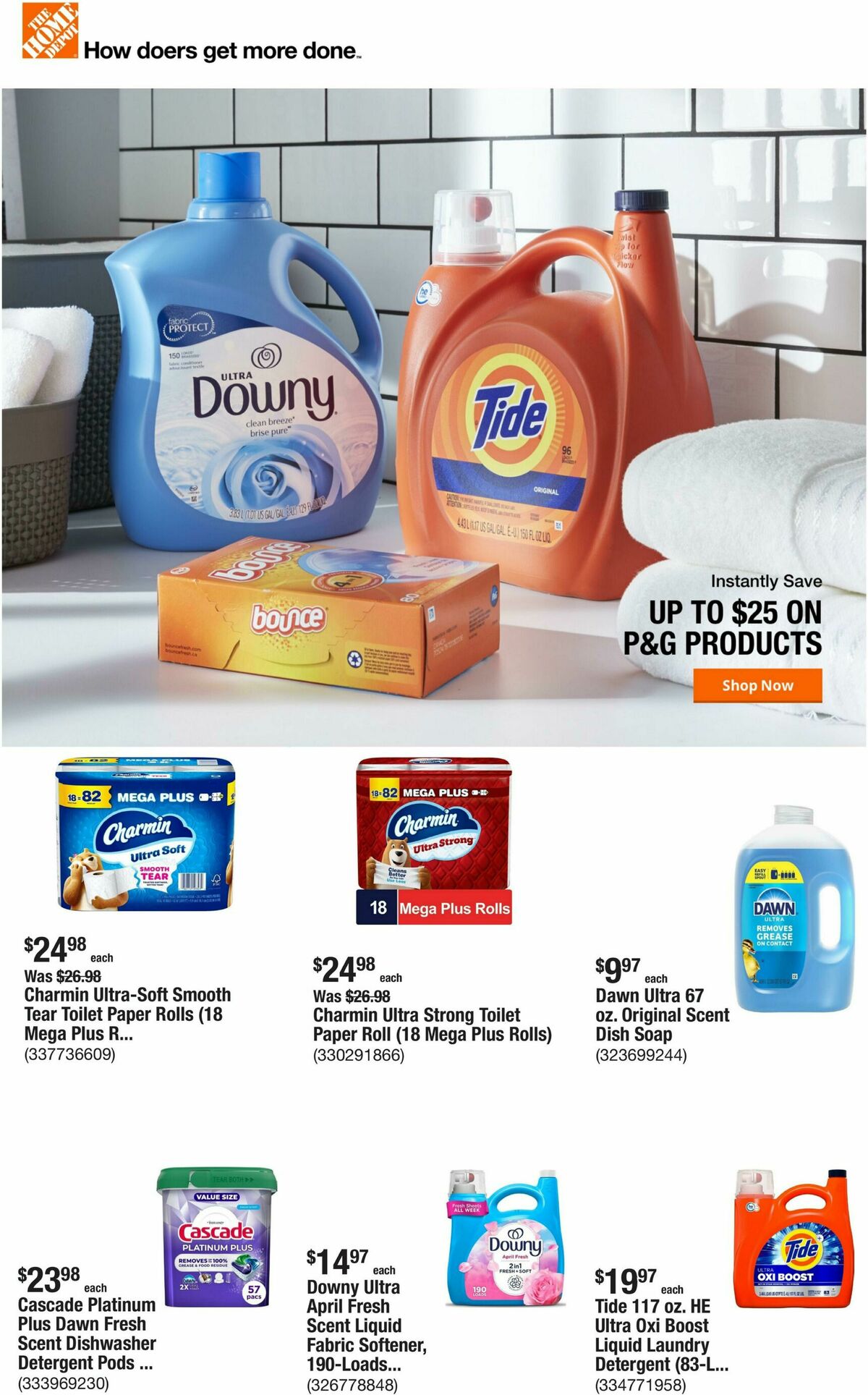 The Home Depot Weekly Ad from July 30