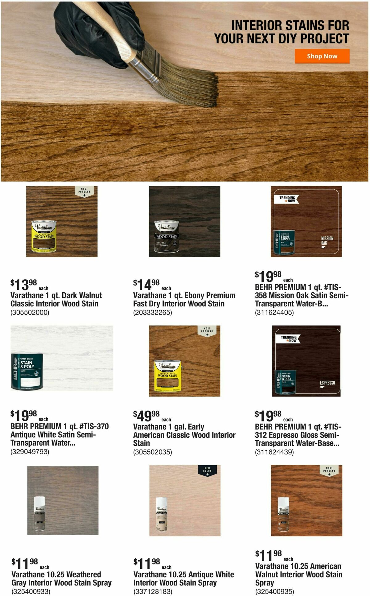 The Home Depot Weekly Ad from July 30