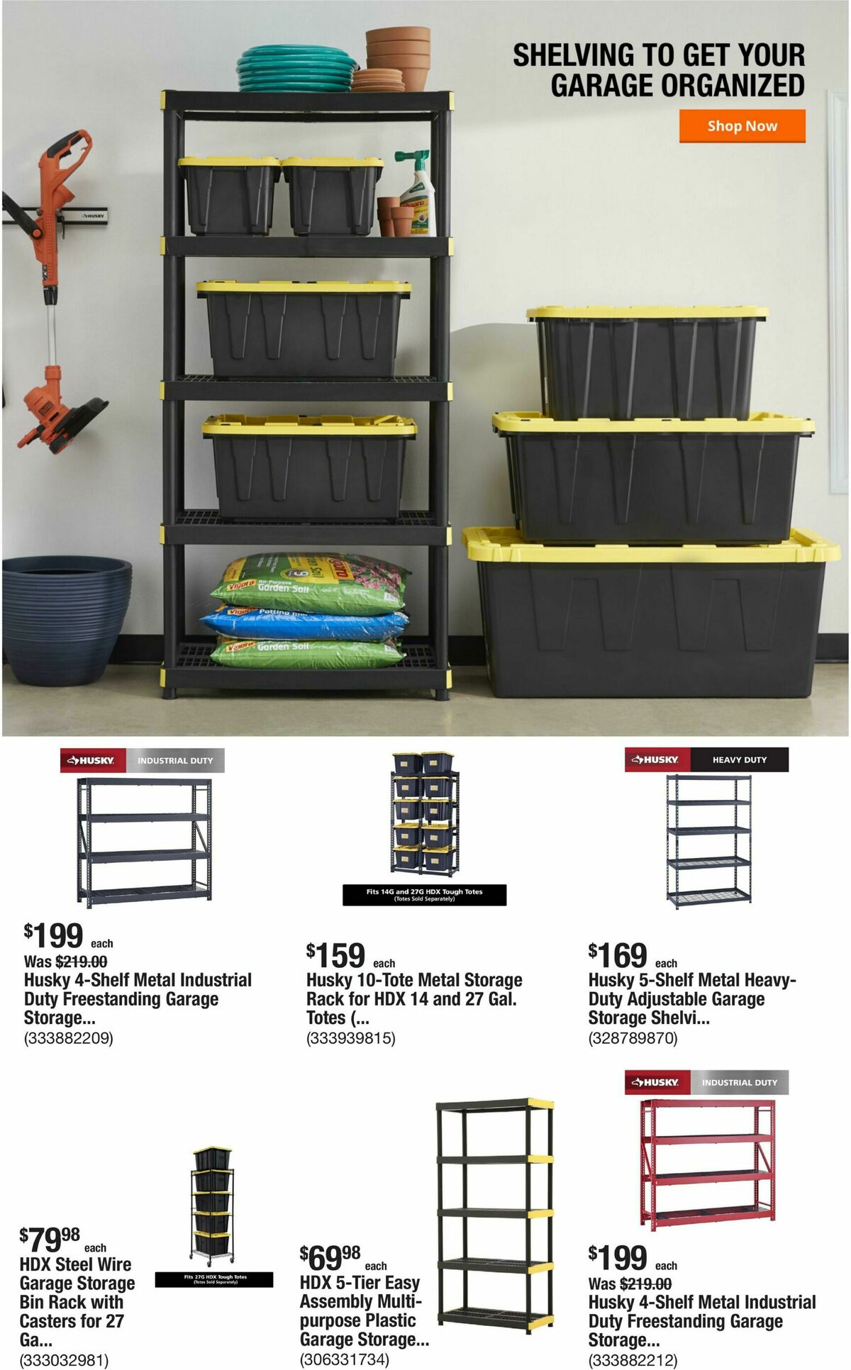 The Home Depot Weekly Ad from July 30