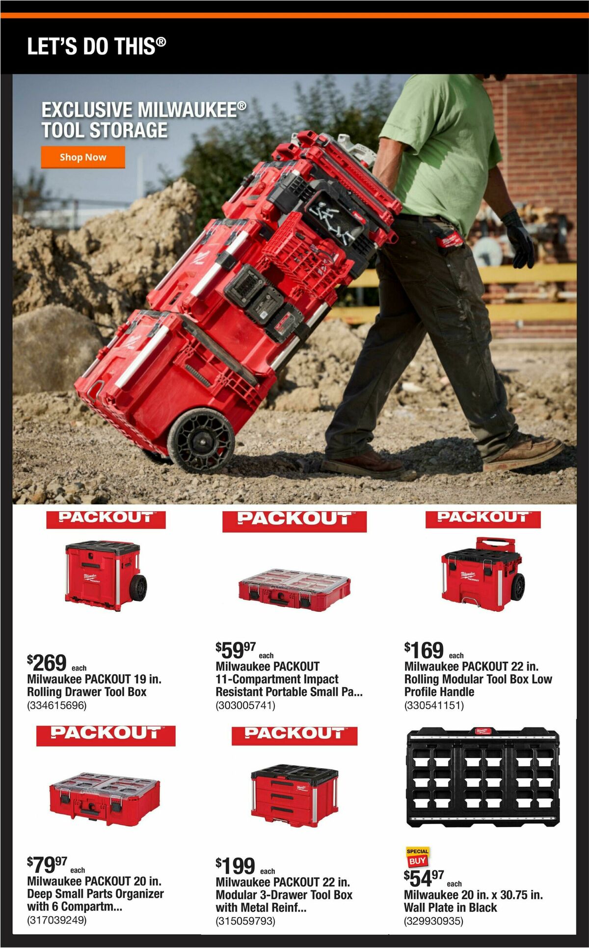 The Home Depot Weekly Ad from August 3