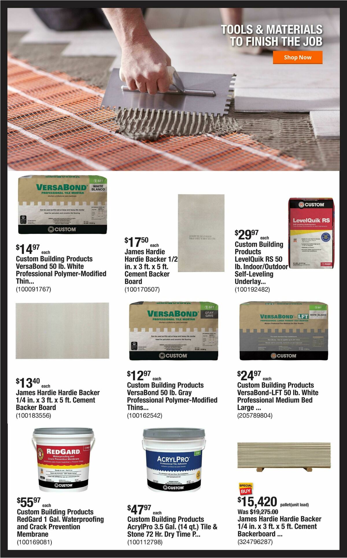 The Home Depot Weekly Ad from August 3