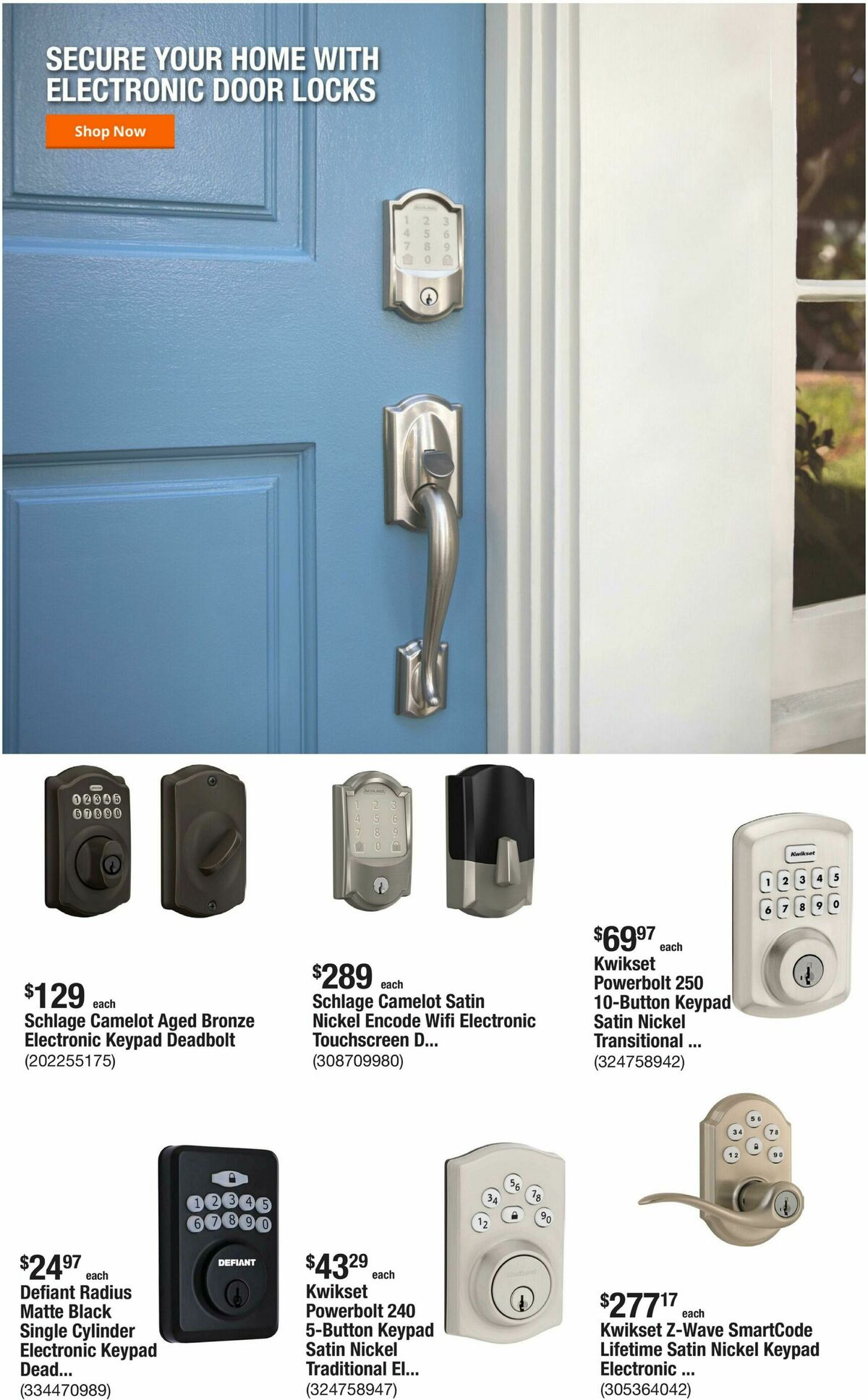 The Home Depot Weekly Ad from August 6