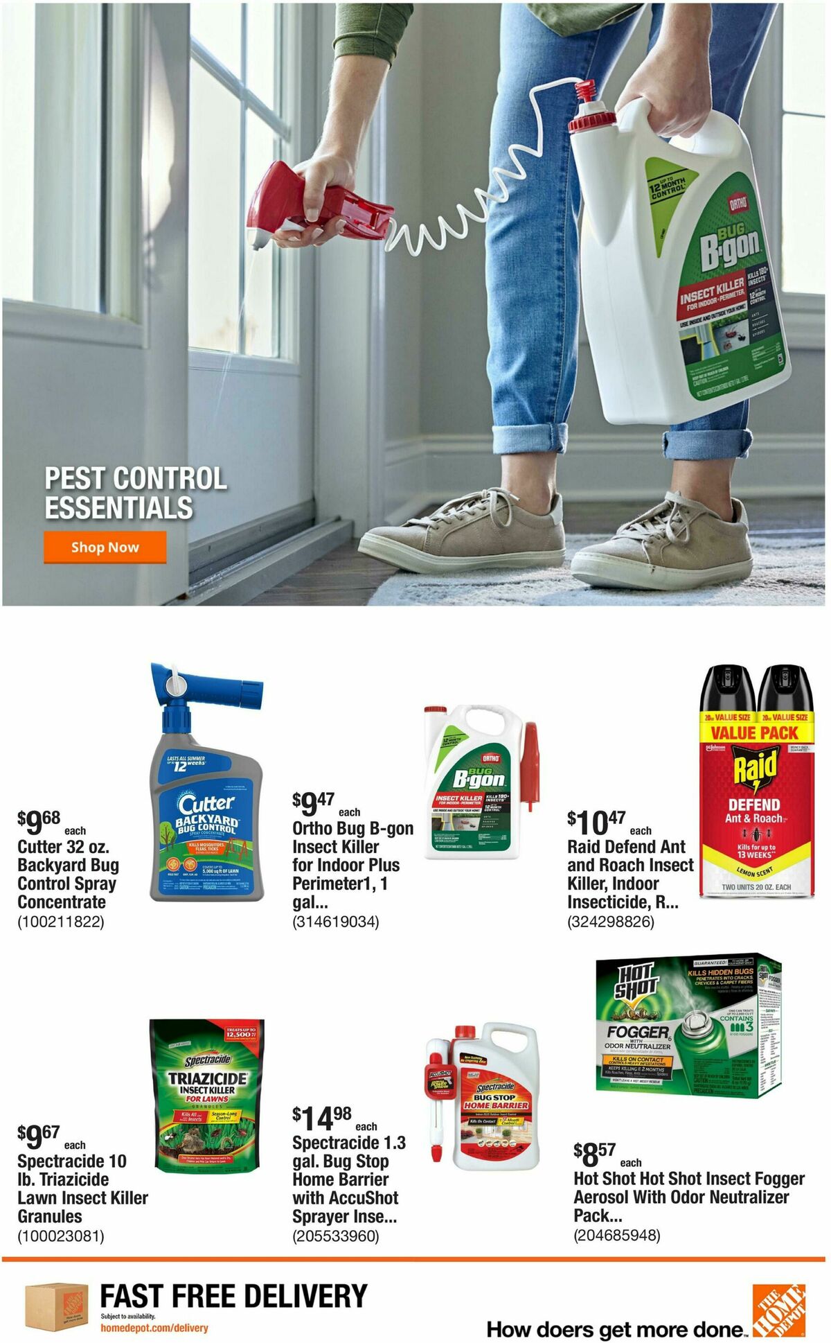 The Home Depot Weekly Ad from August 6
