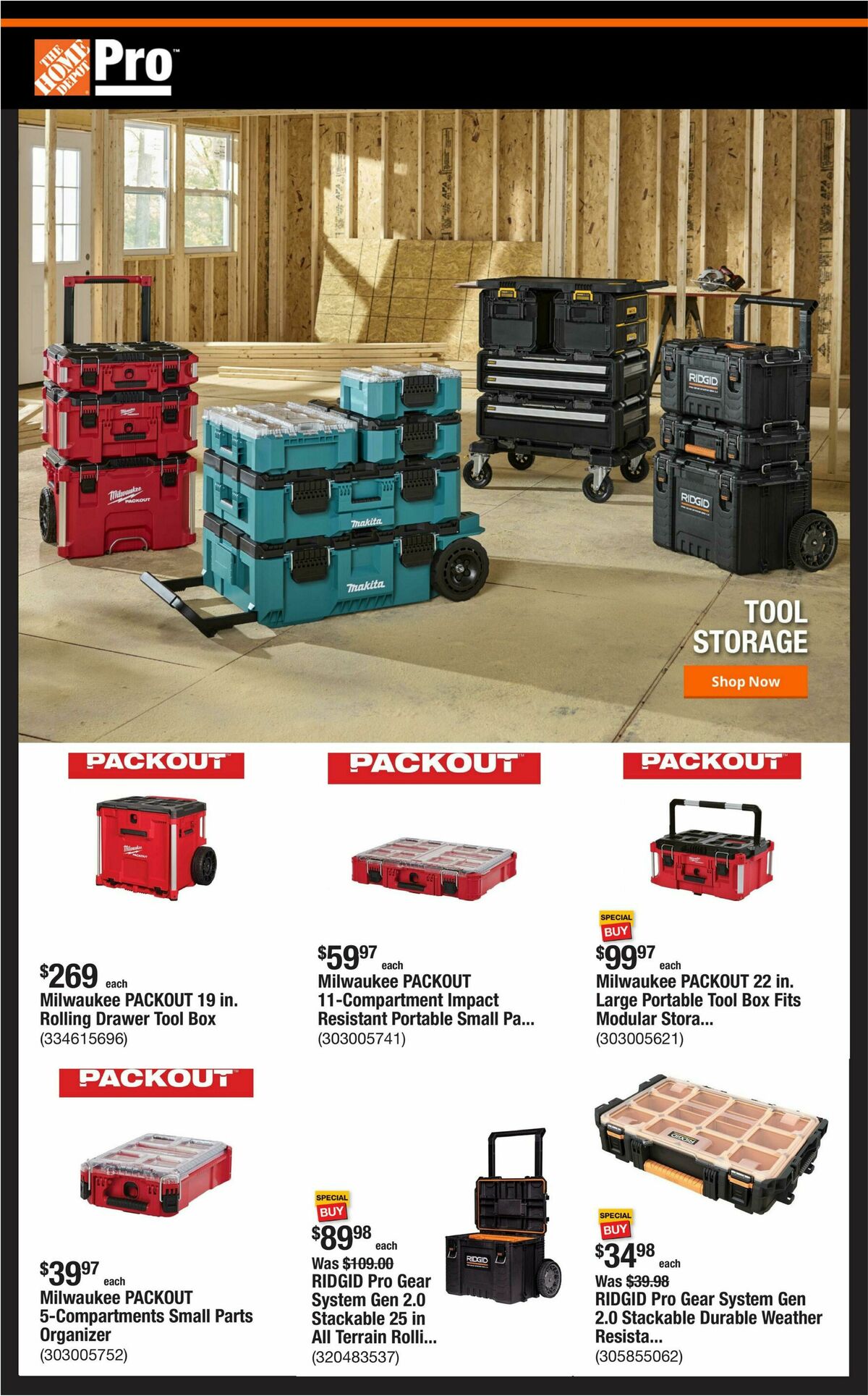 The Home Depot Weekly Ad from August 10