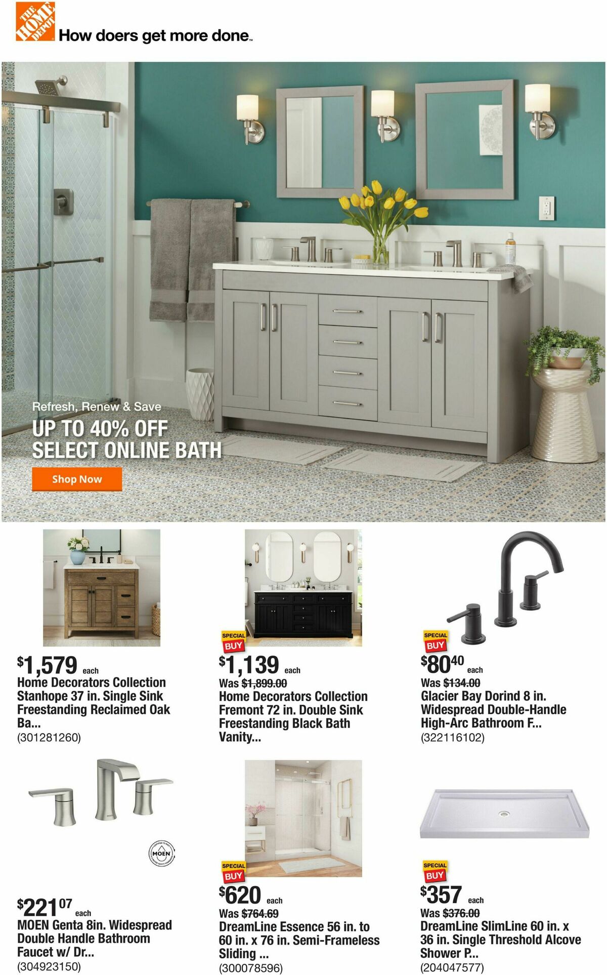 The Home Depot Weekly Ad from August 13