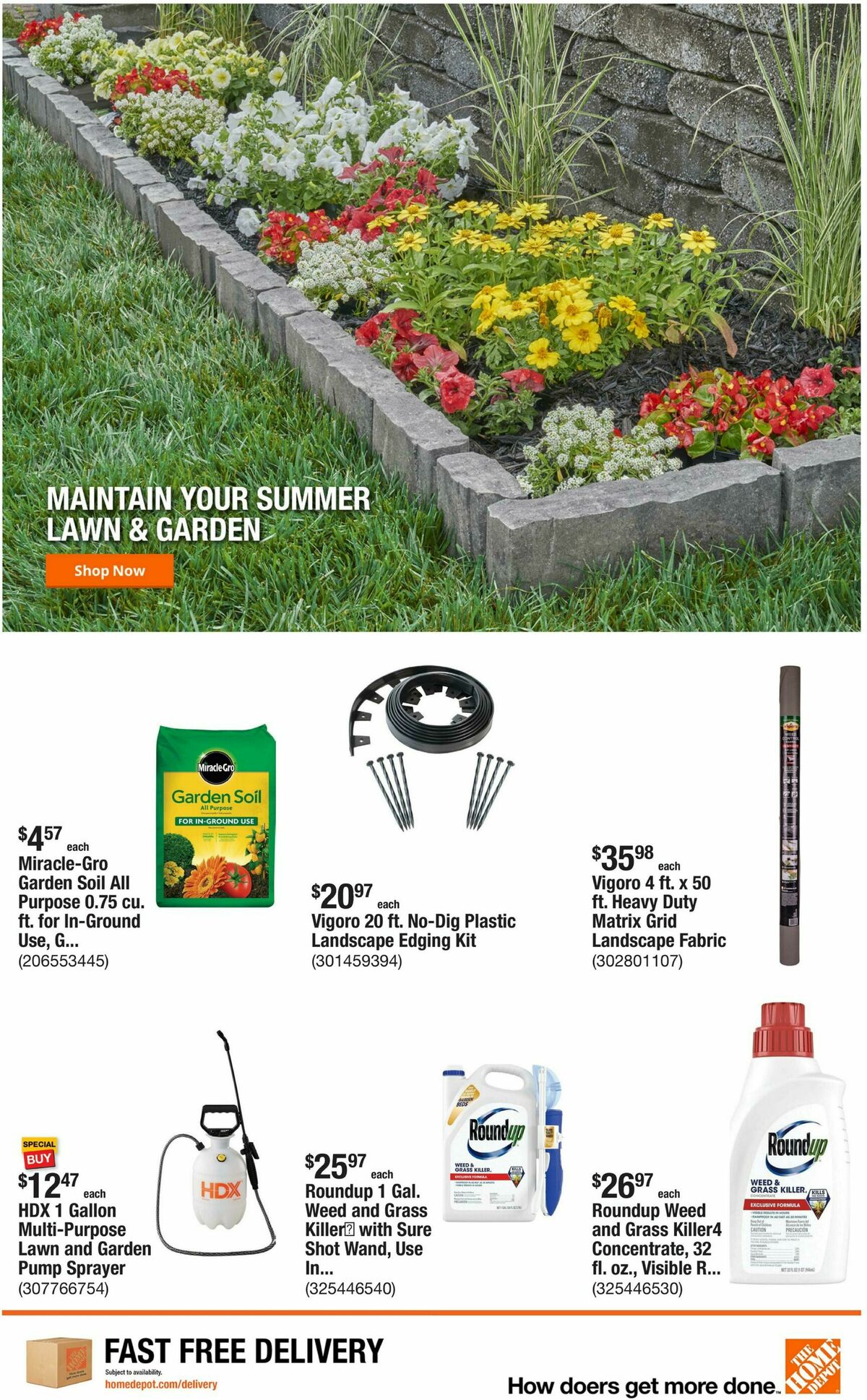 The Home Depot Weekly Ad from August 13