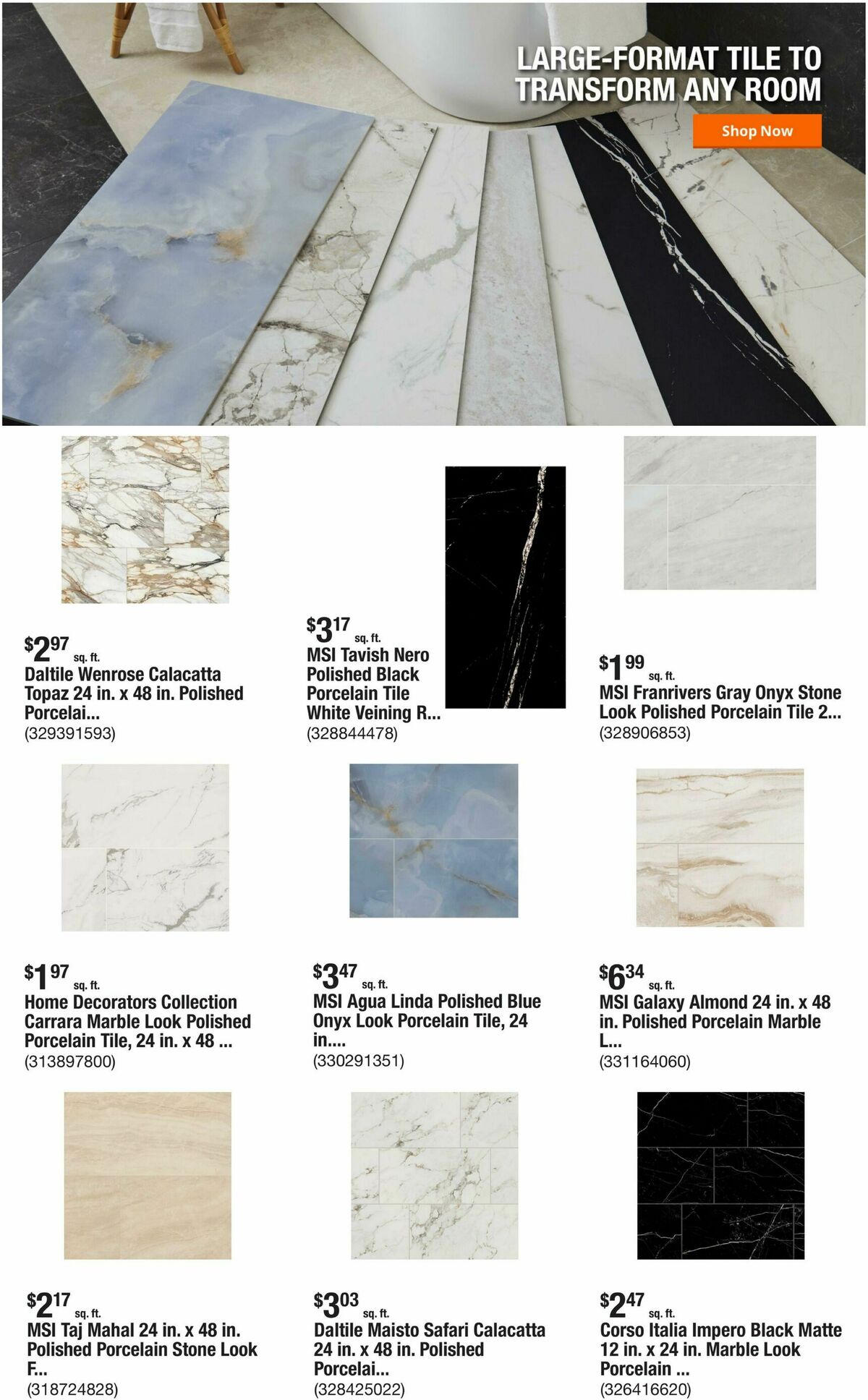The Home Depot Weekly Ad from August 13