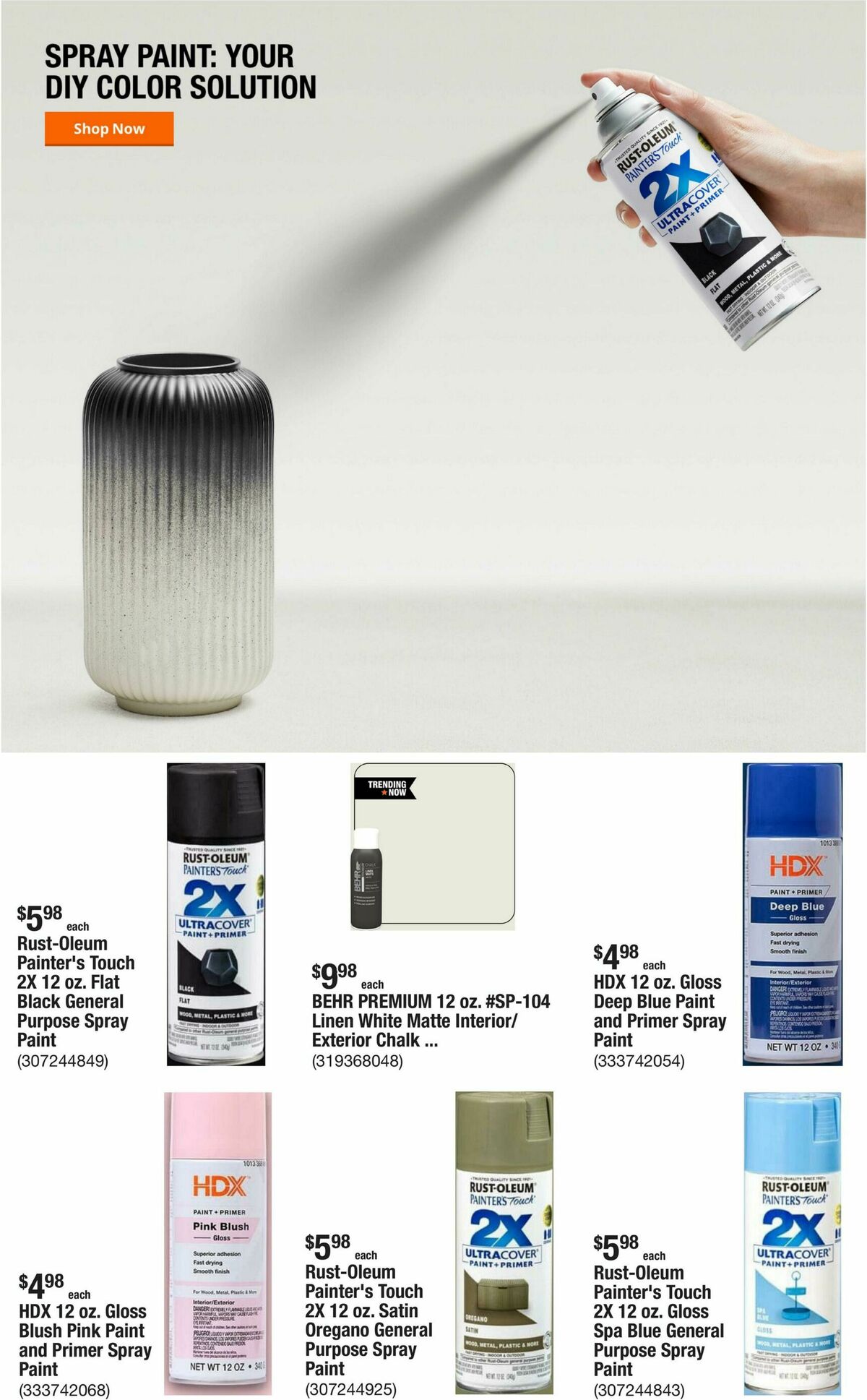 The Home Depot Weekly Ad from August 13