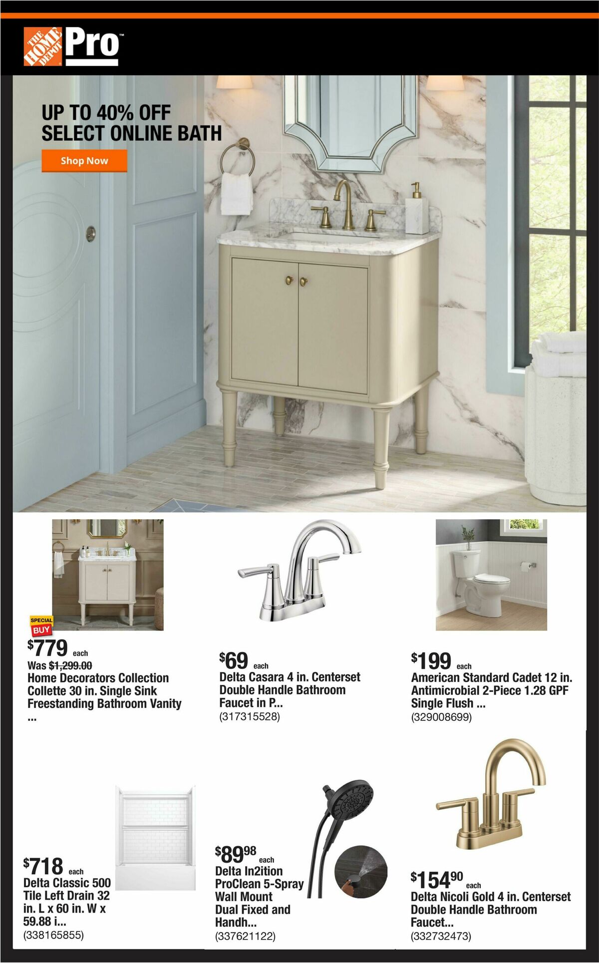 The Home Depot Weekly Ad from August 17