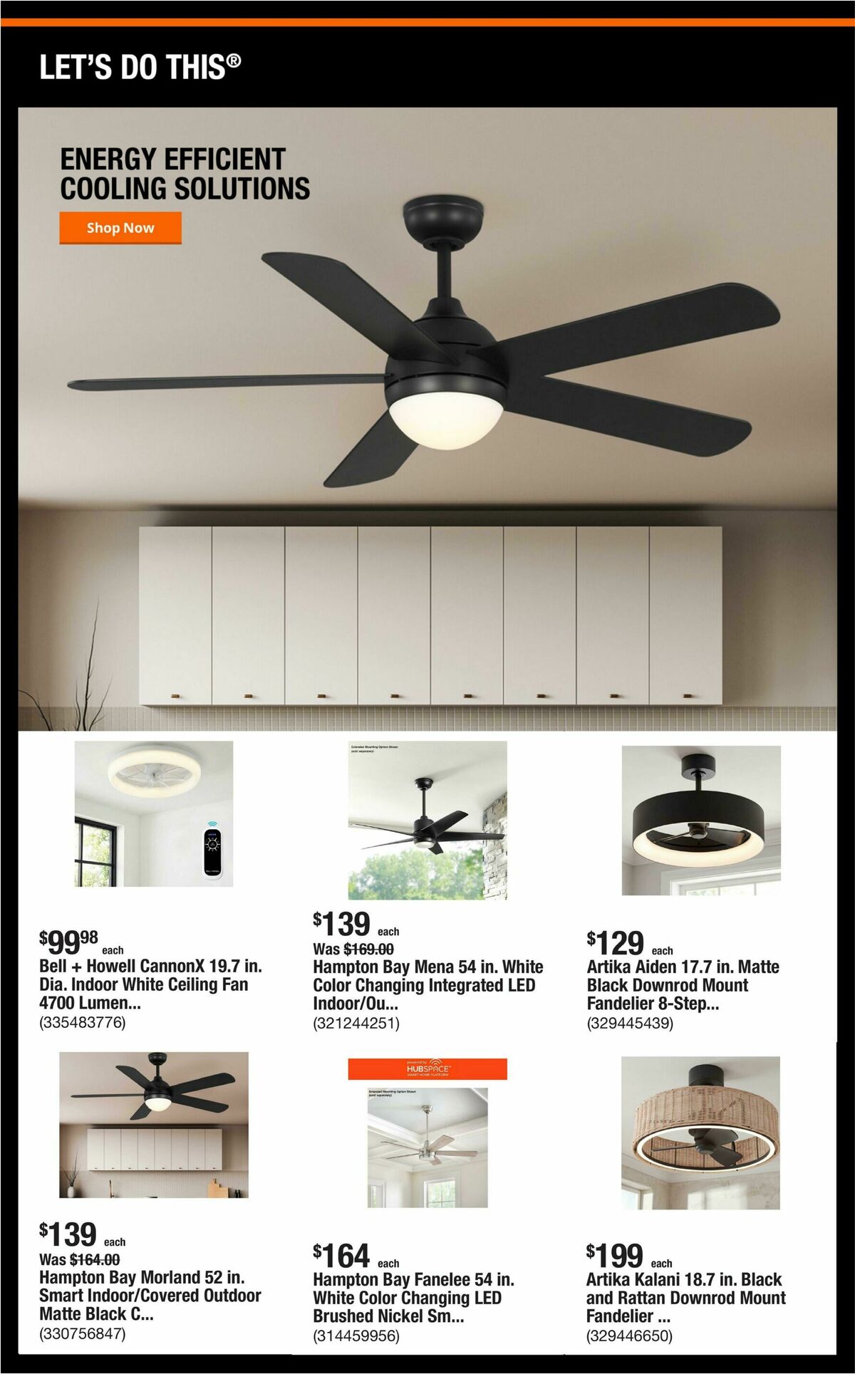 The Home Depot Weekly Ad from August 17