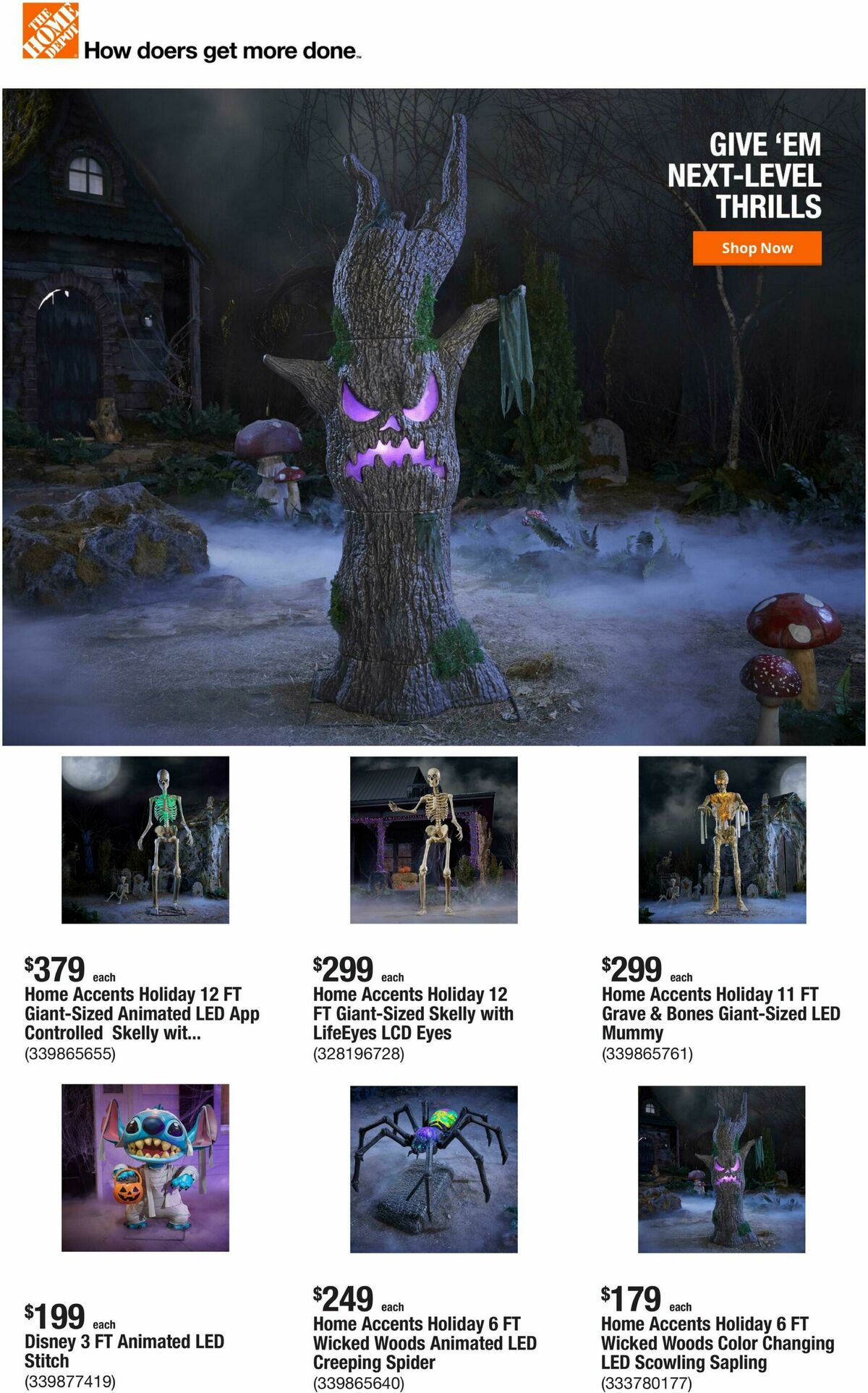 The Home Depot Weekly Ad from August 20