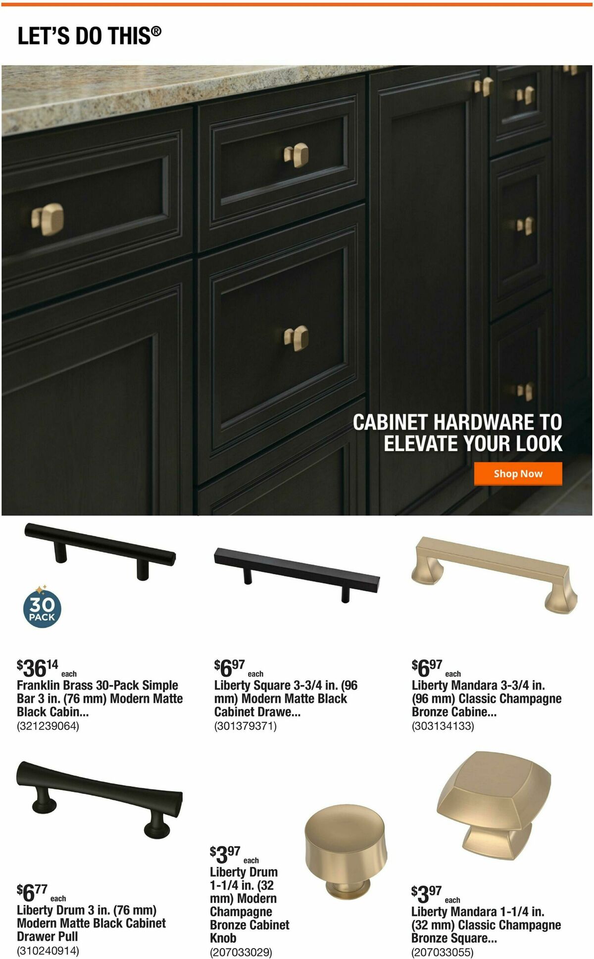 The Home Depot Weekly Ad from August 20