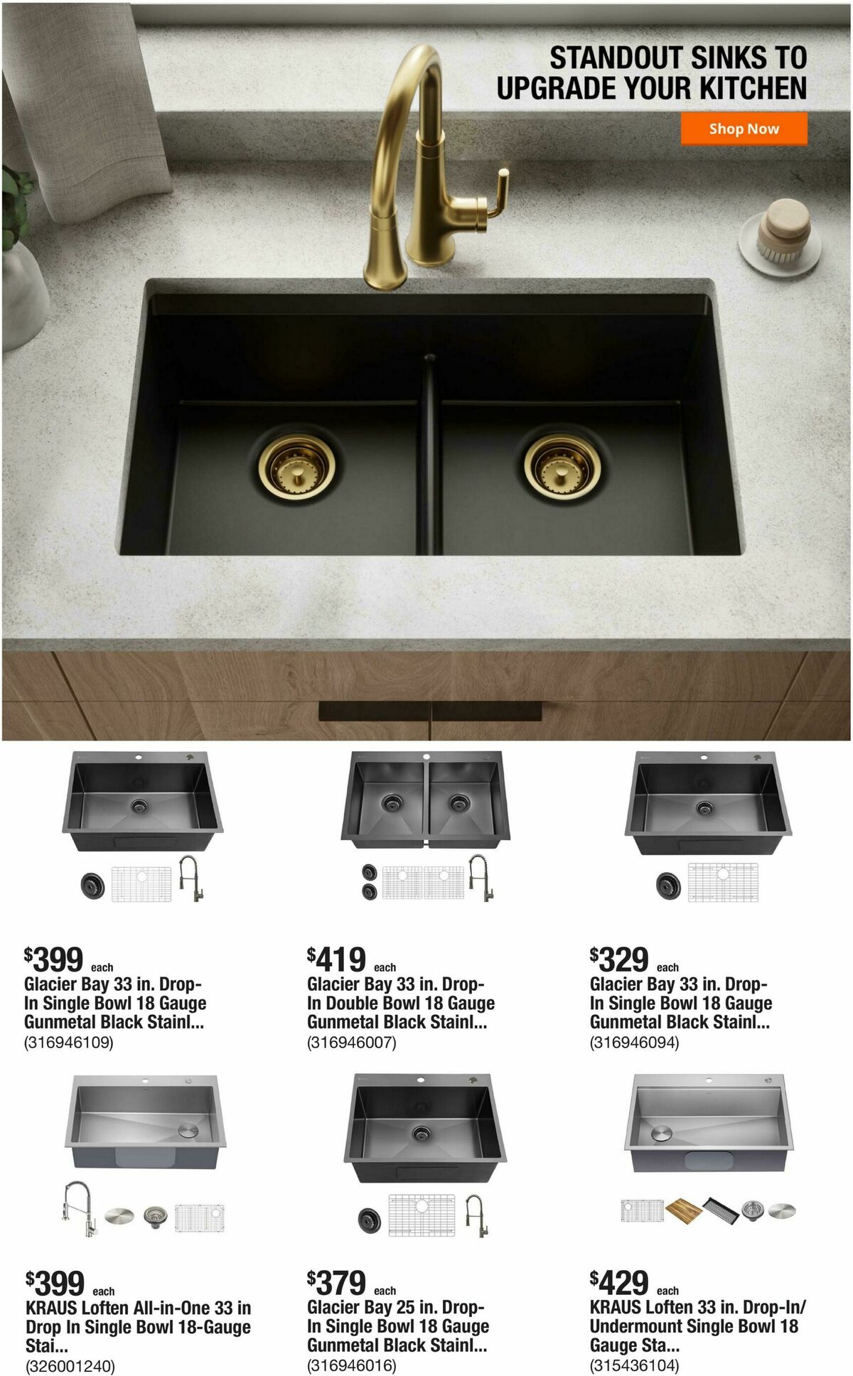 The Home Depot Weekly Ad from August 20