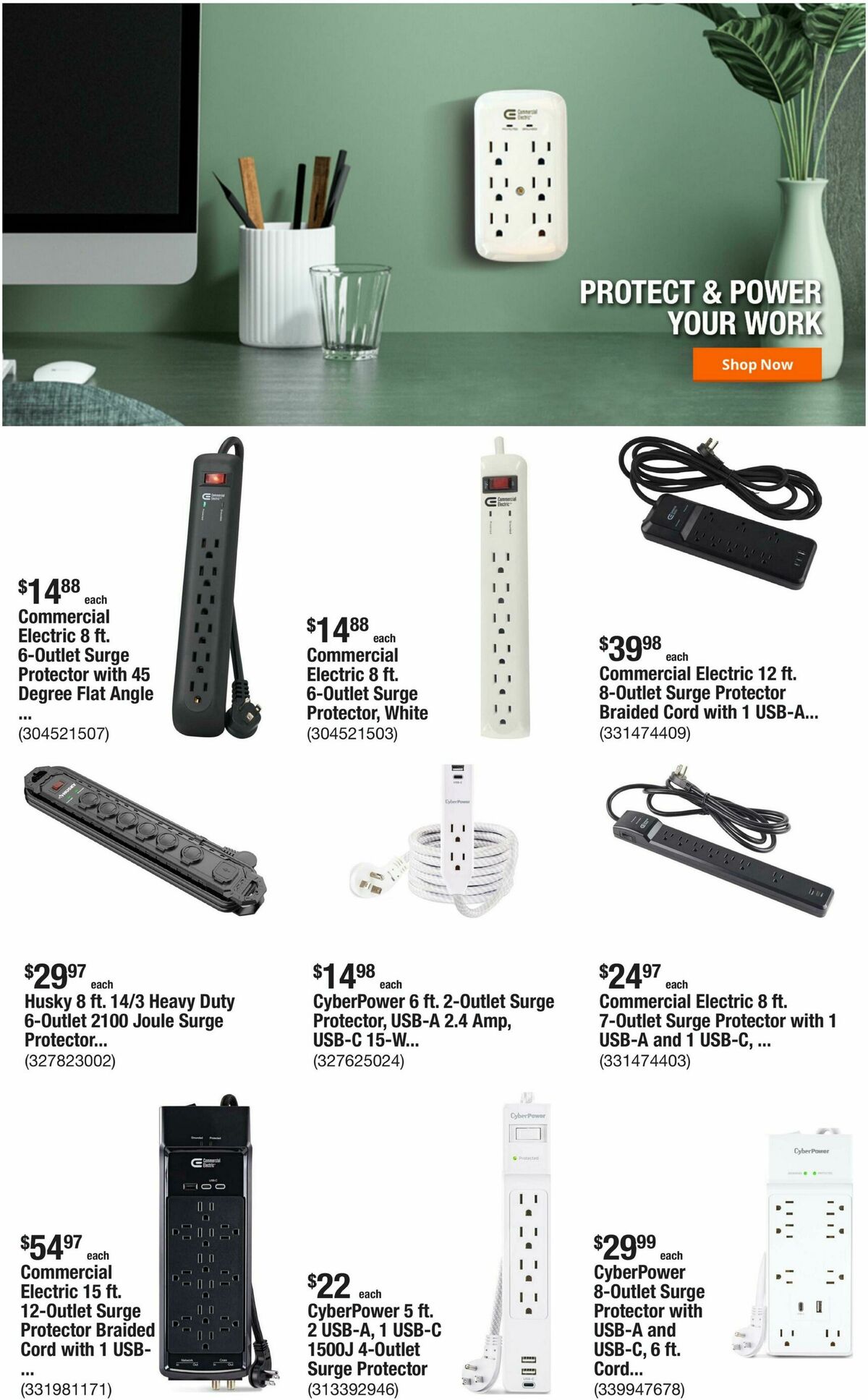 The Home Depot Weekly Ad from August 20