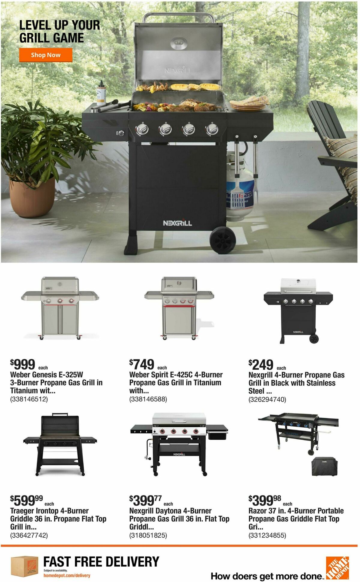 The Home Depot Weekly Ad from August 20