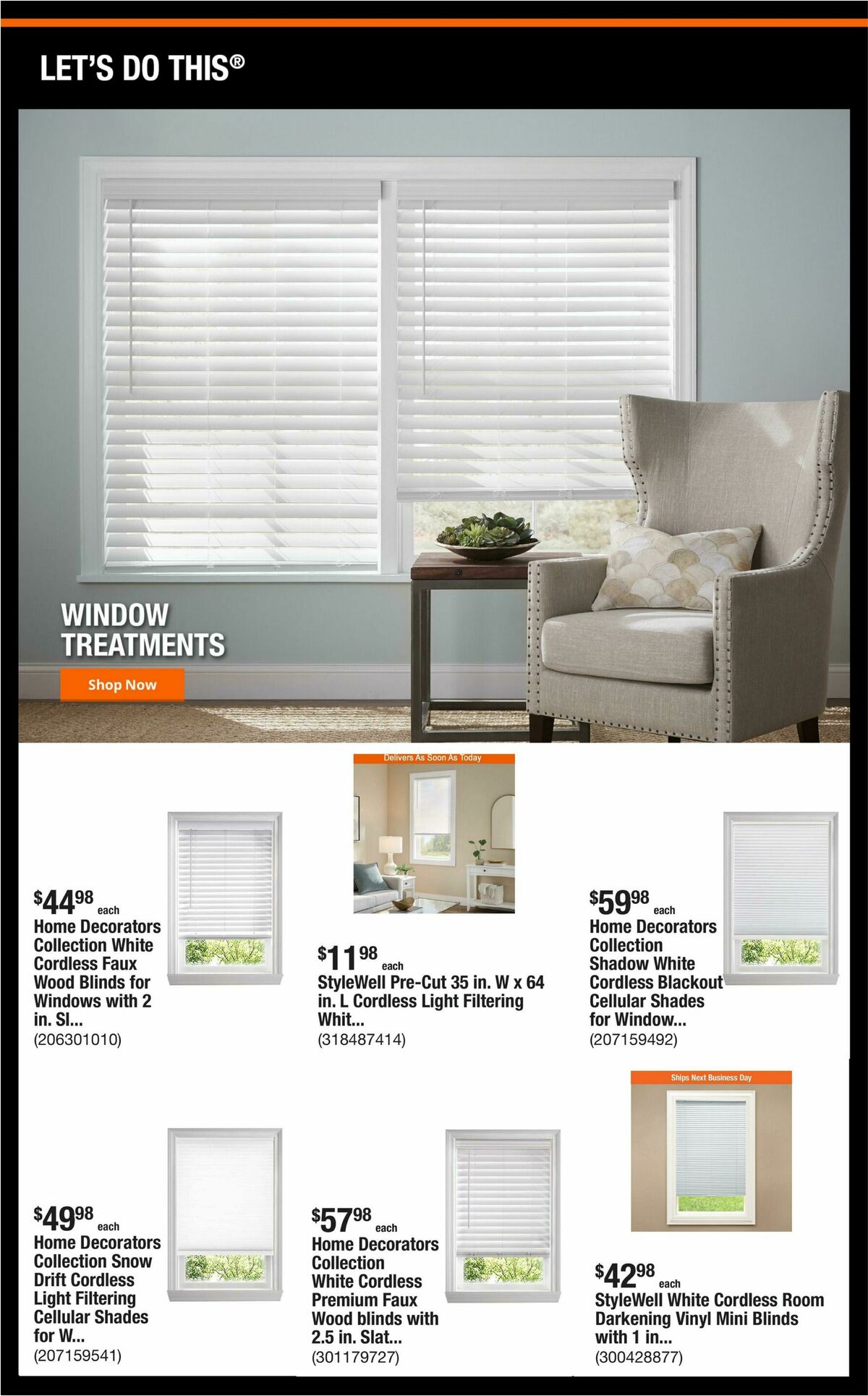 The Home Depot Weekly Ad from August 24