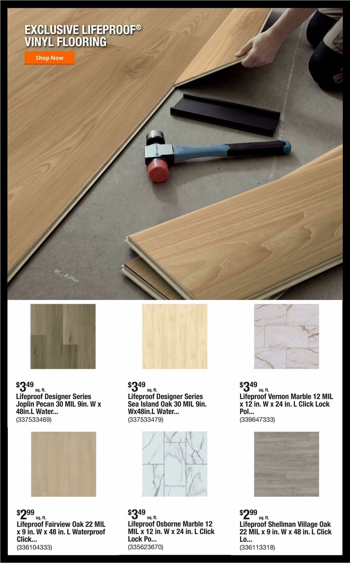 The Home Depot Weekly Ad from September 7