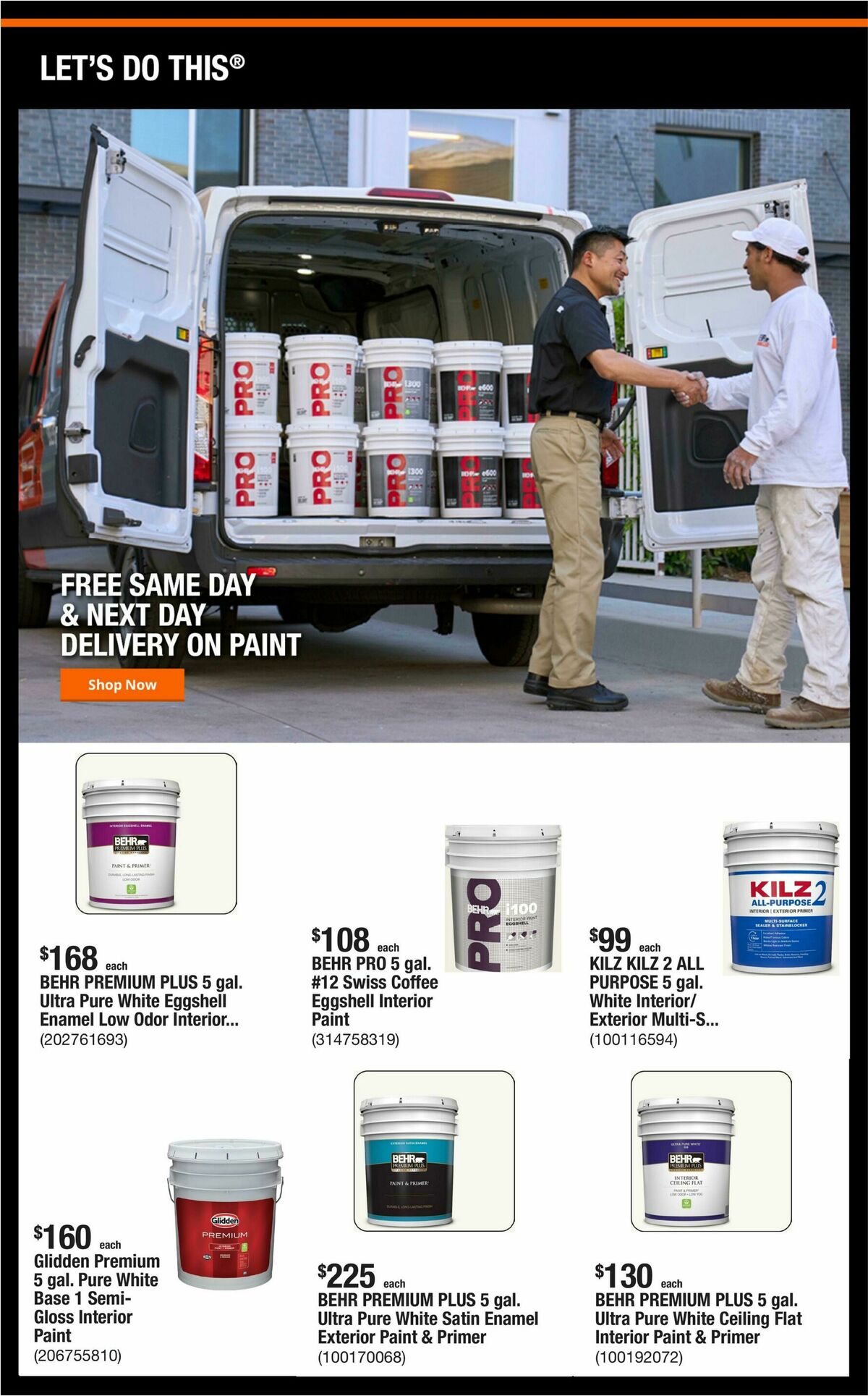 The Home Depot Weekly Ad from September 7