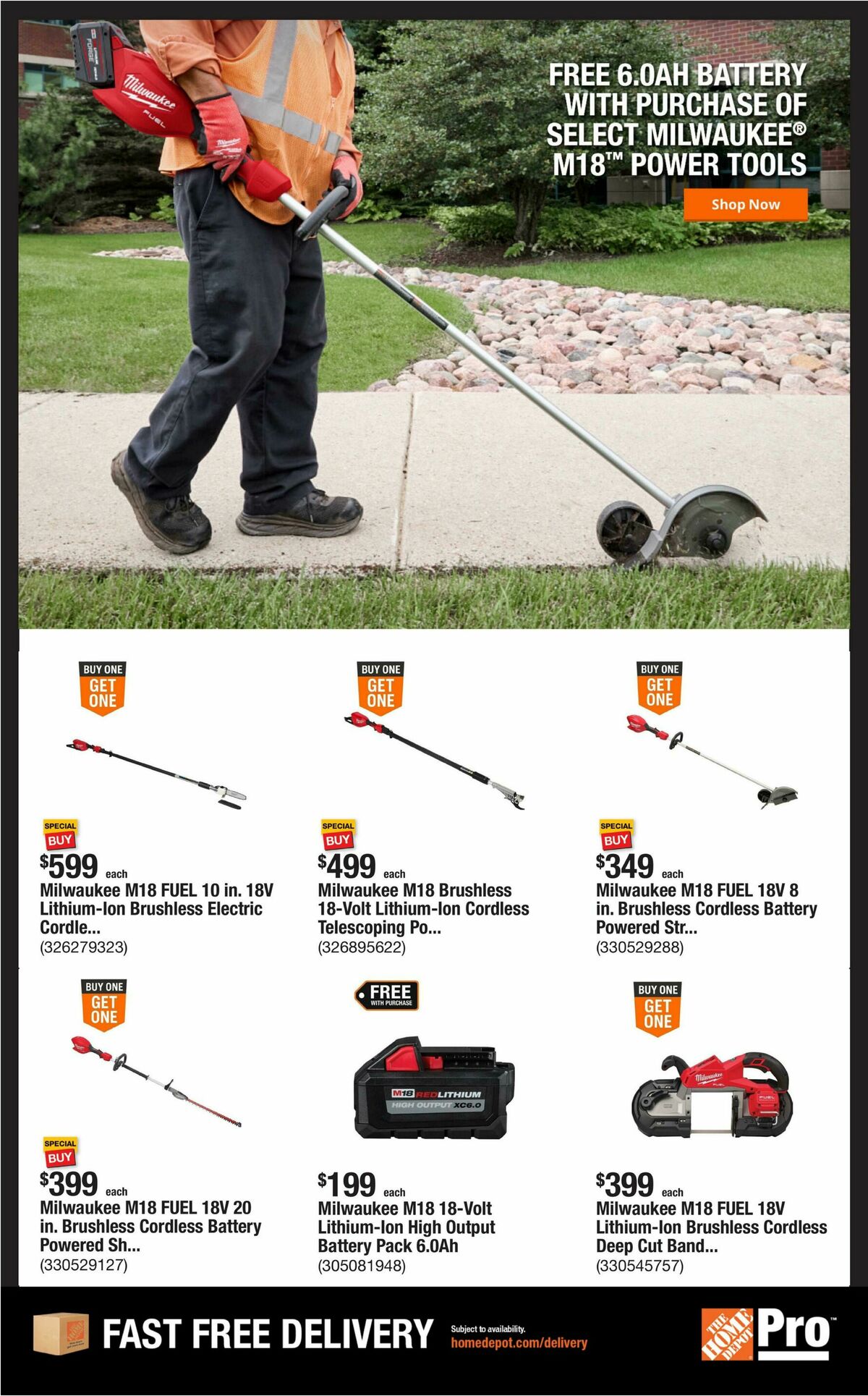 The Home Depot Weekly Ad from September 7