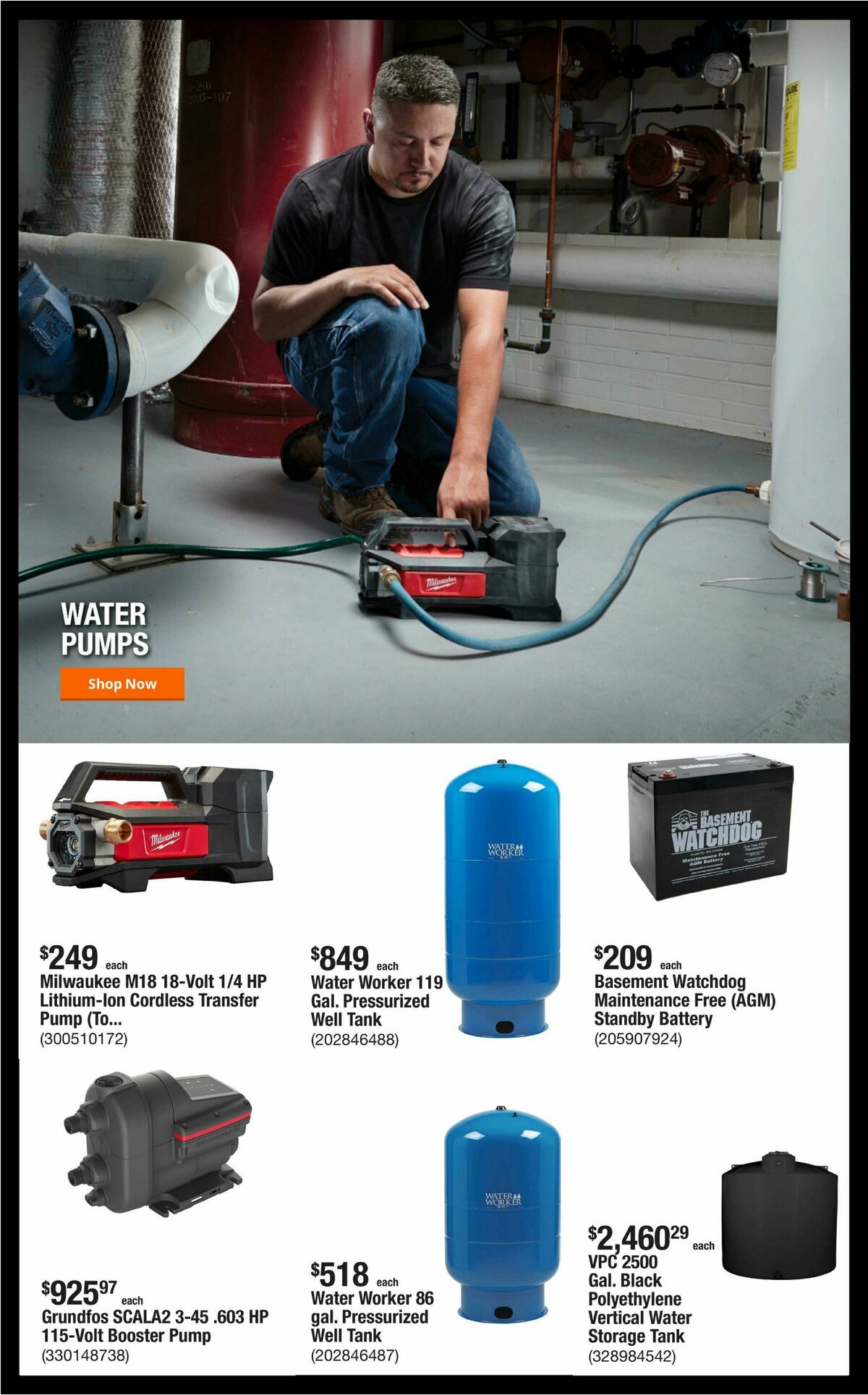 The Home Depot Weekly Ad from September 14