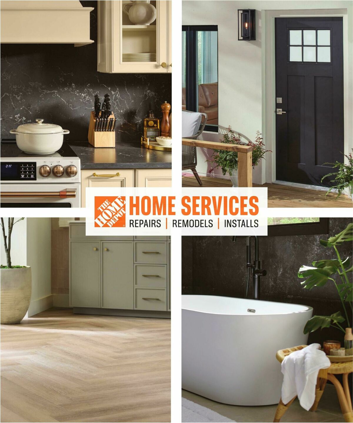The Home Depot Home Services Lookbook Weekly Ad from September 17