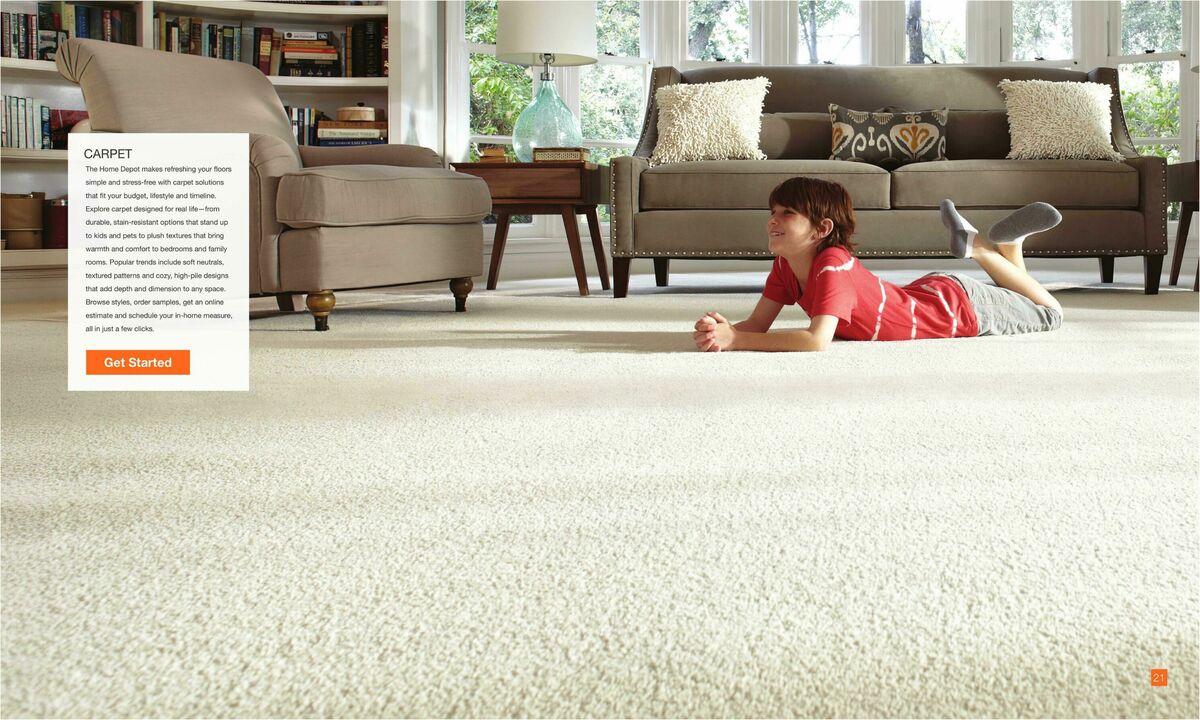 The Home Depot Home Services Lookbook Weekly Ad from September 17