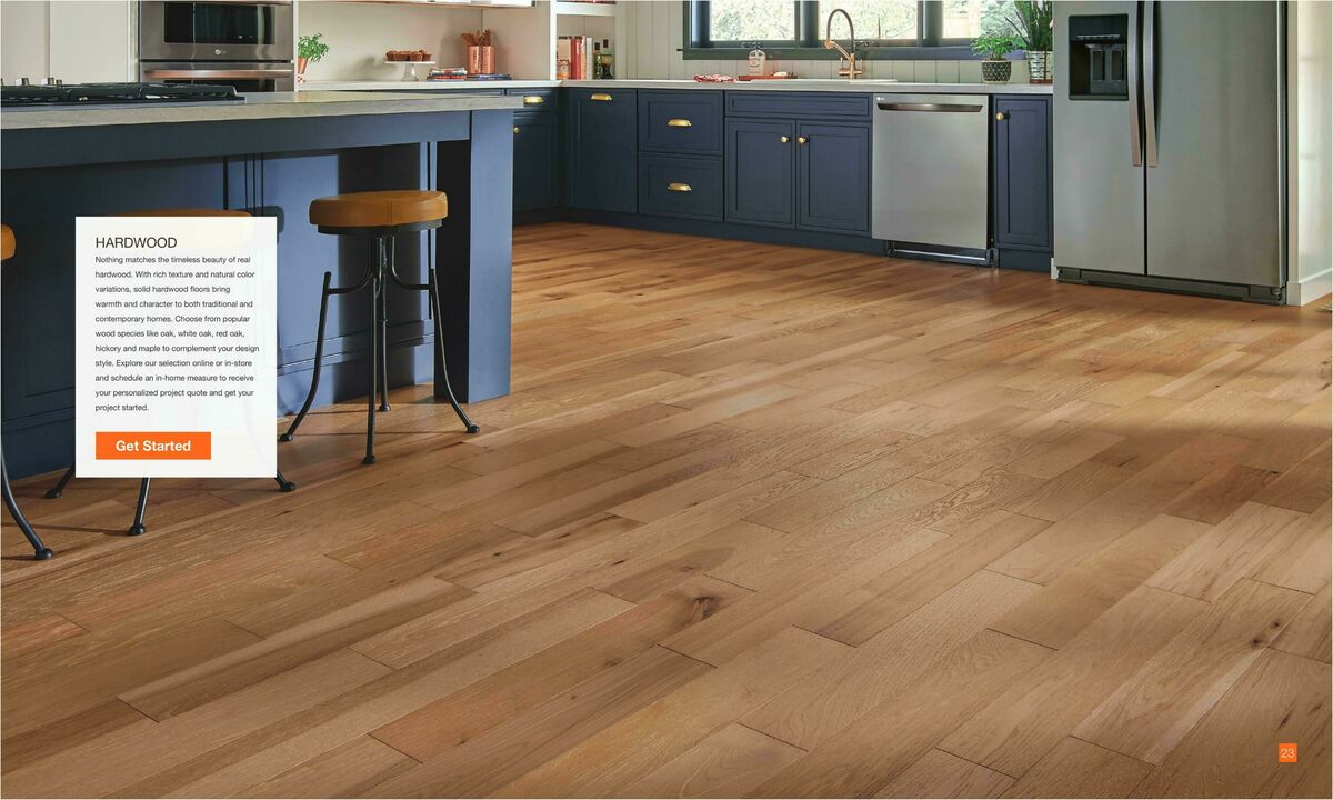 The Home Depot Home Services Lookbook Weekly Ad from September 17