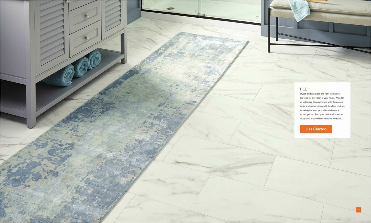 The Home Depot Home Services Lookbook Weekly Ad from September 17