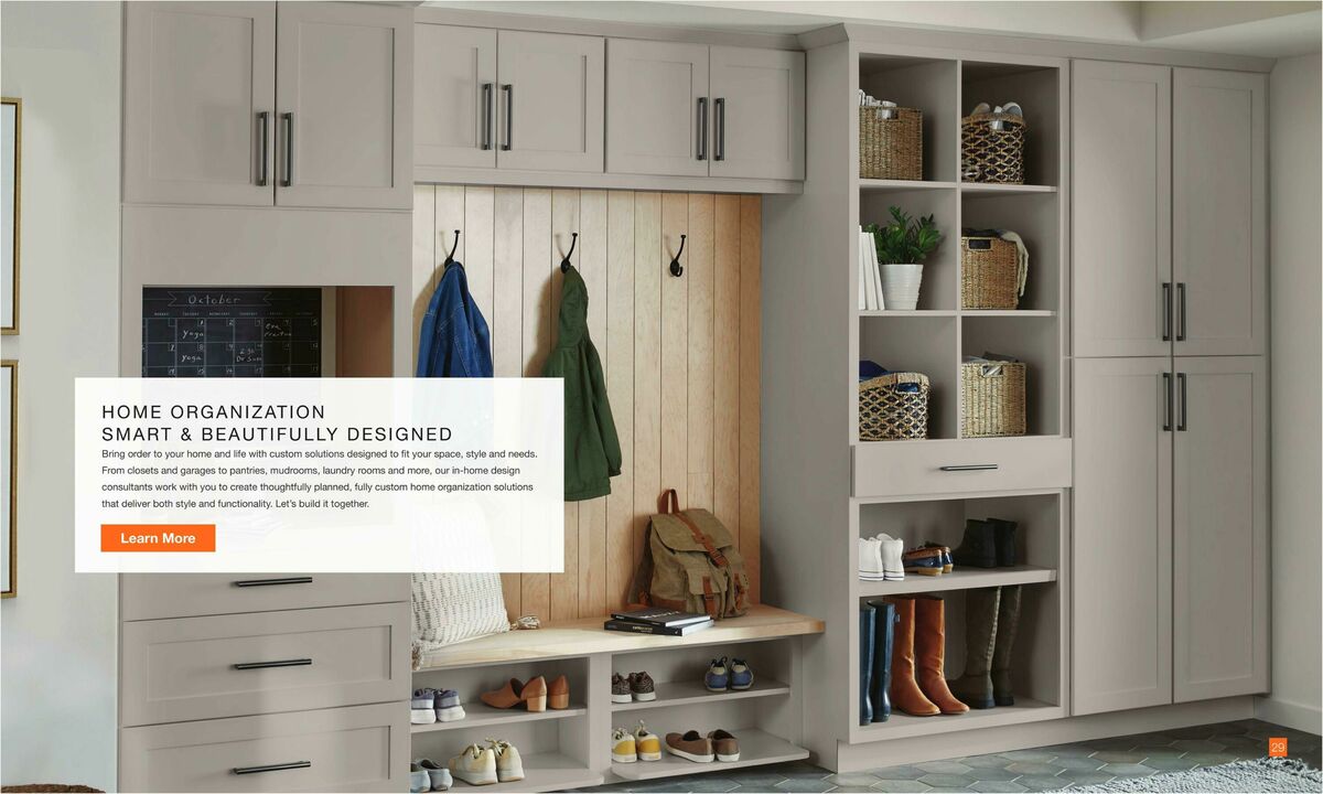 The Home Depot Home Services Lookbook Weekly Ad from September 17