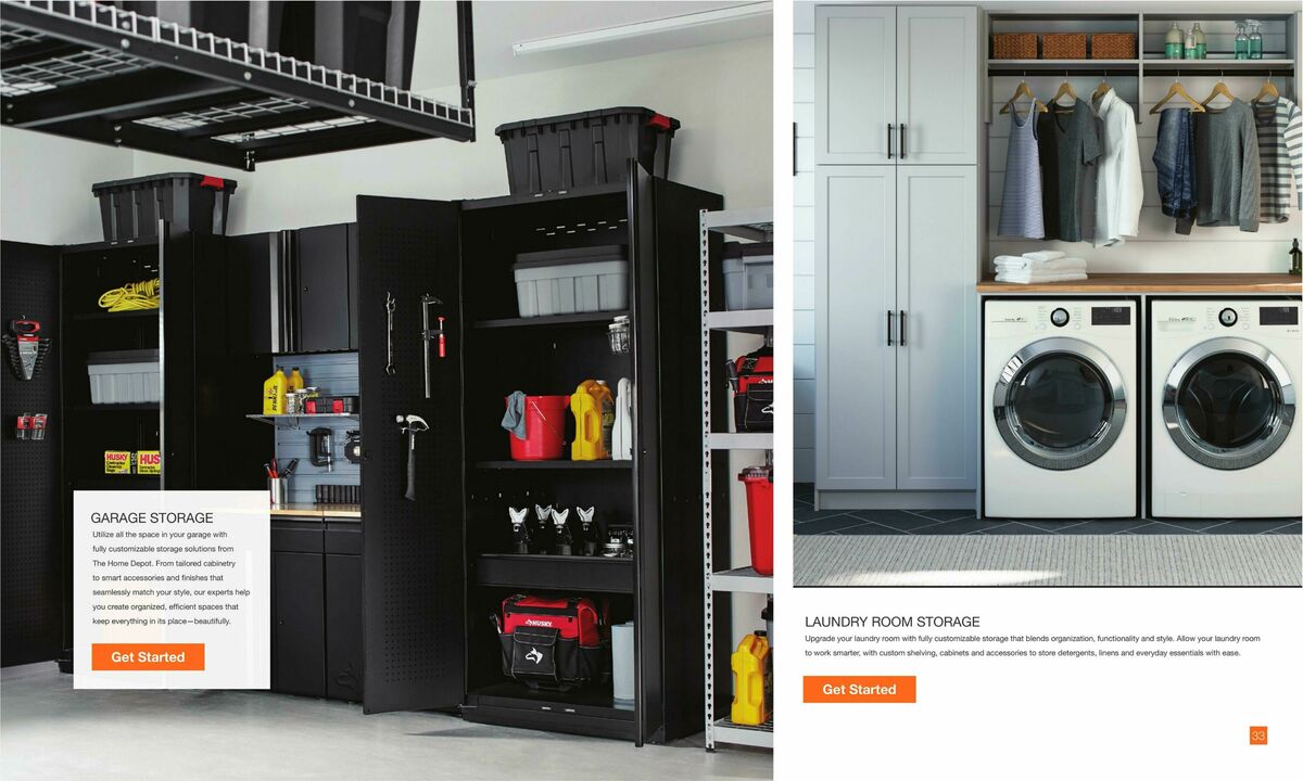 The Home Depot Home Services Lookbook Weekly Ad from September 17