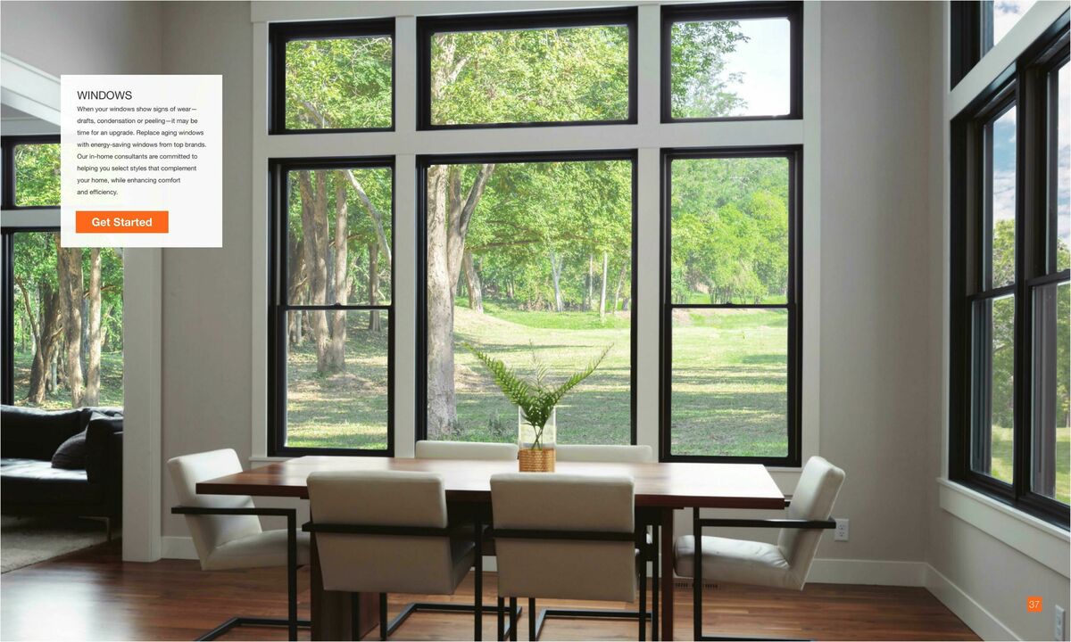 The Home Depot Home Services Lookbook Weekly Ad from September 17