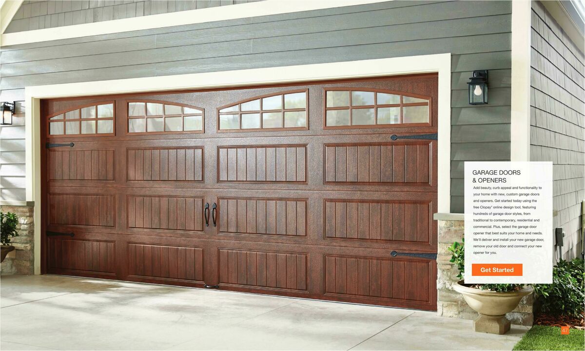 The Home Depot Home Services Lookbook Weekly Ad from September 17