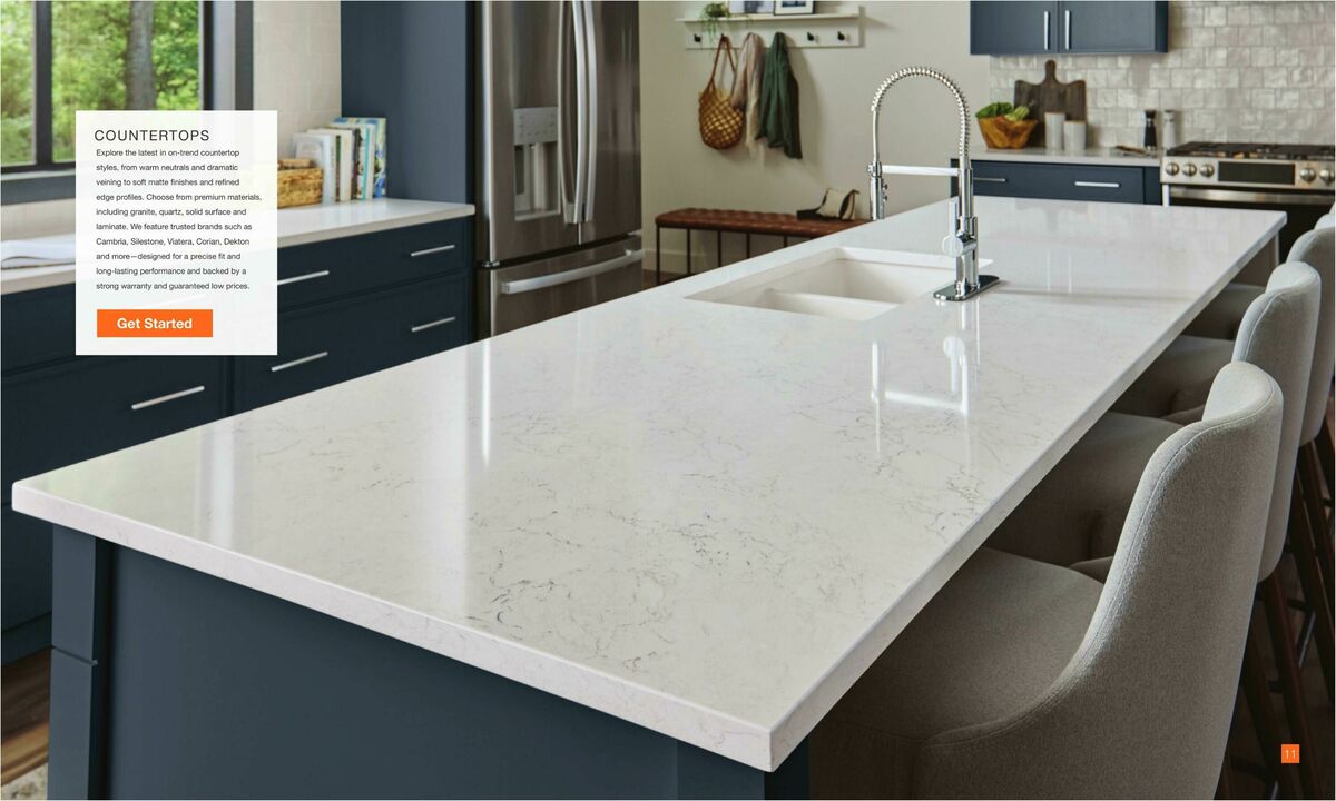 The Home Depot Home Services Lookbook Weekly Ad from September 17