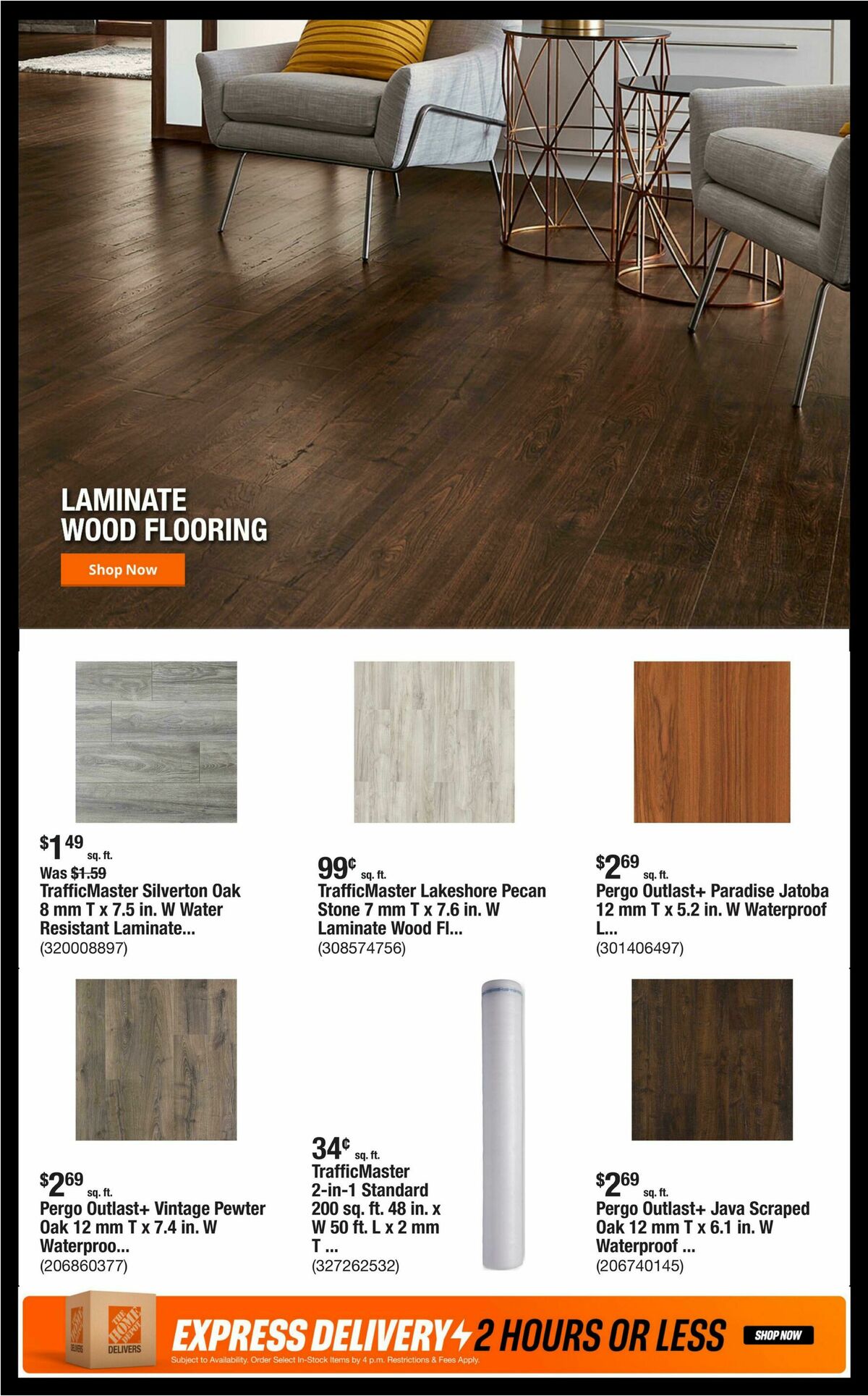 The Home Depot Weekly Ad from September 21