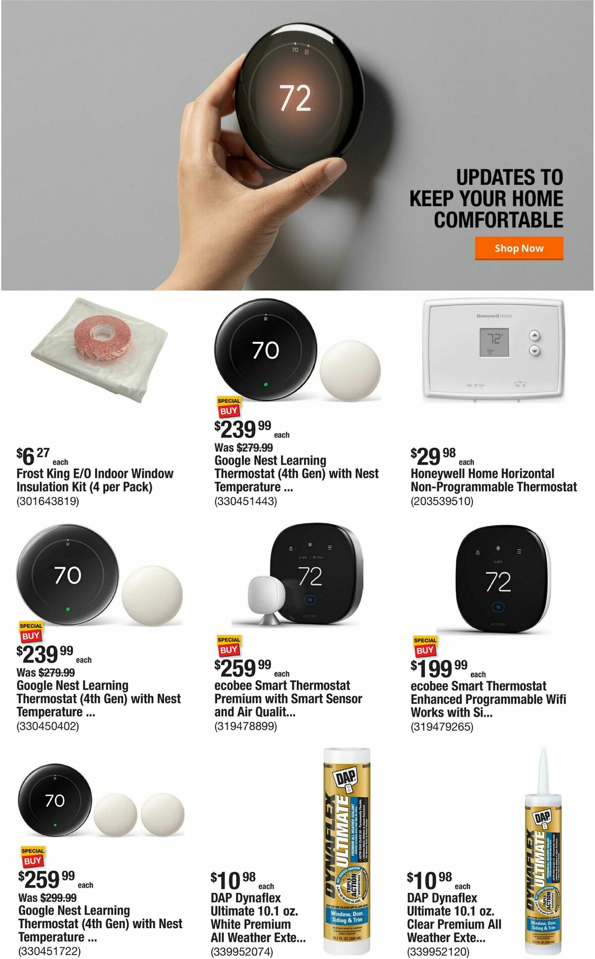 The Home Depot Weekly Ad from September 24