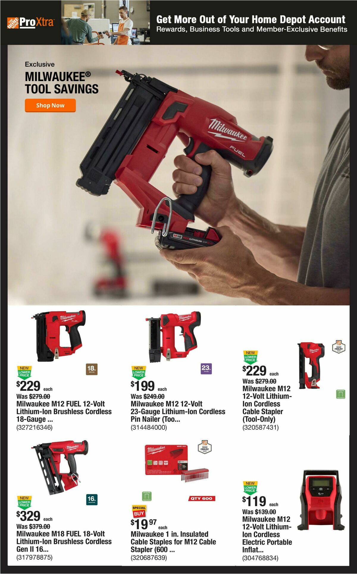 The Home Depot Weekly Ad from September 28