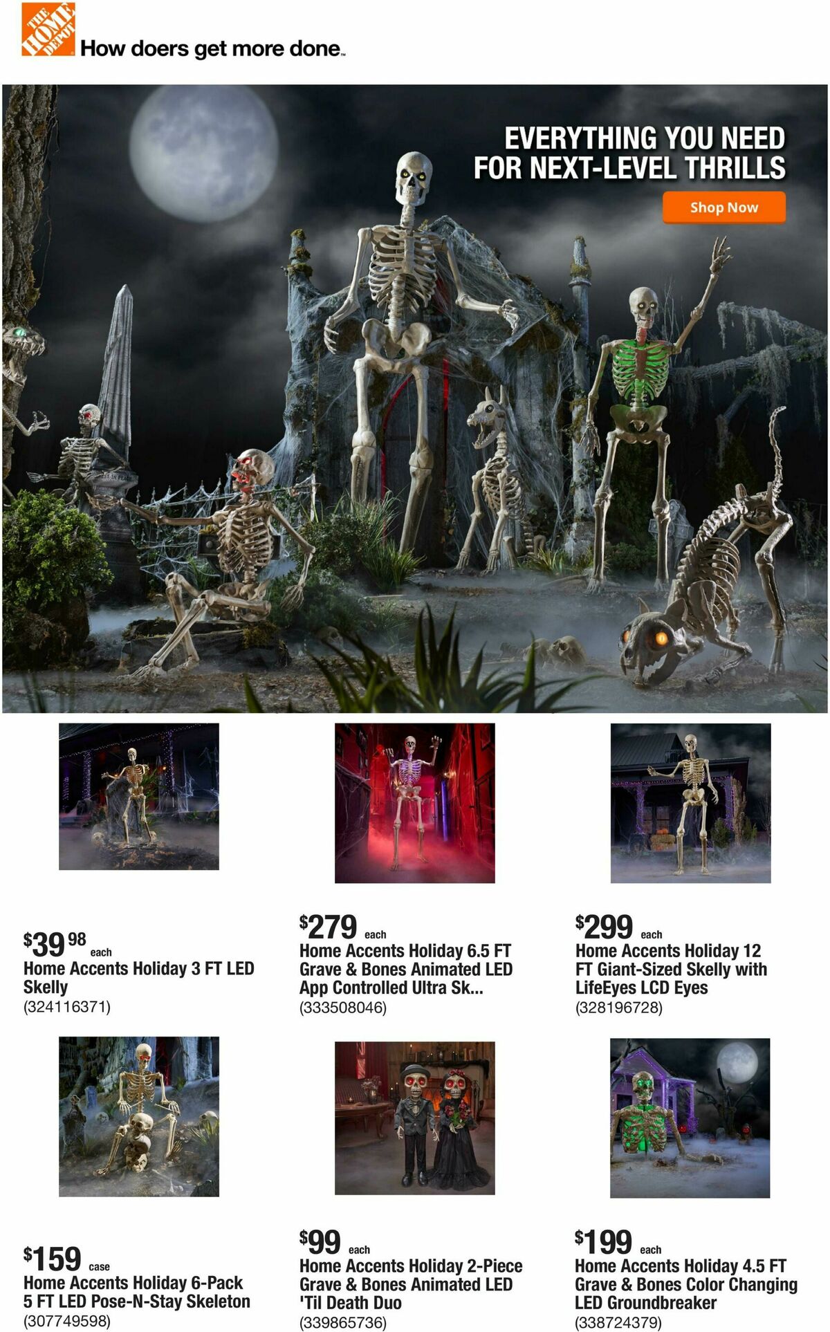 The Home Depot Weekly Ad from October 1