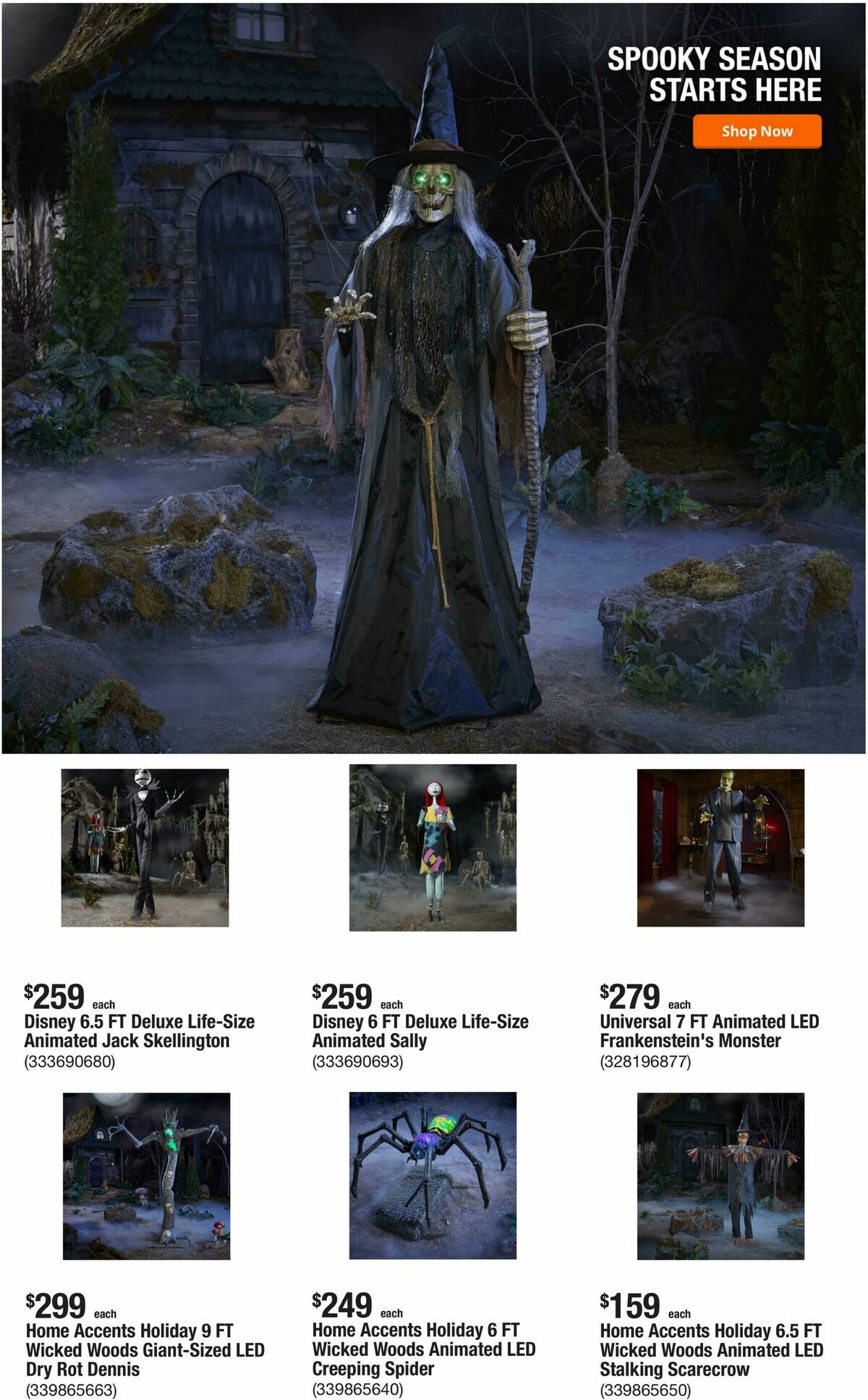 The Home Depot Weekly Ad from October 1