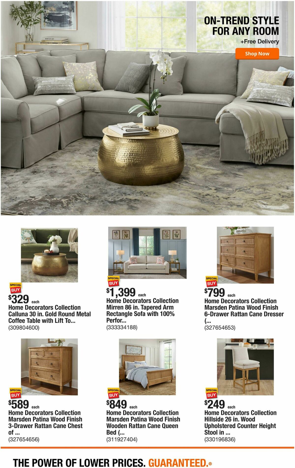 The Home Depot Weekly Ad from October 1