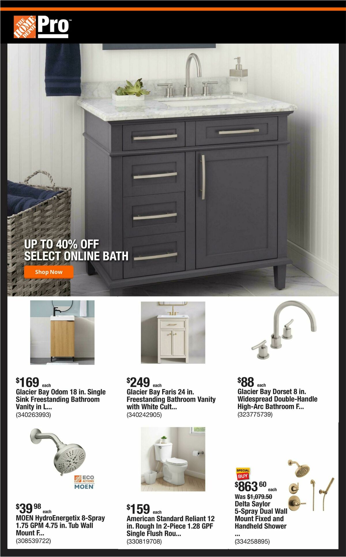 The Home Depot Weekly Ad from October 5