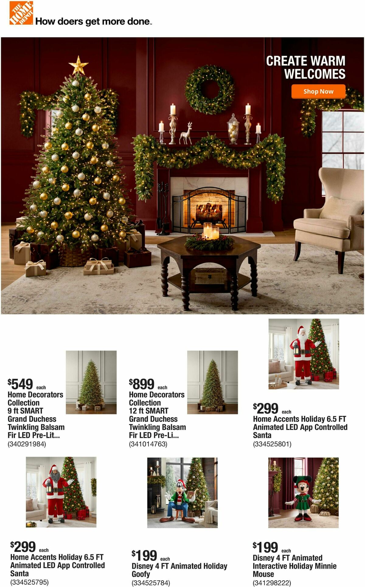 The Home Depot Weekly Ad from October 8