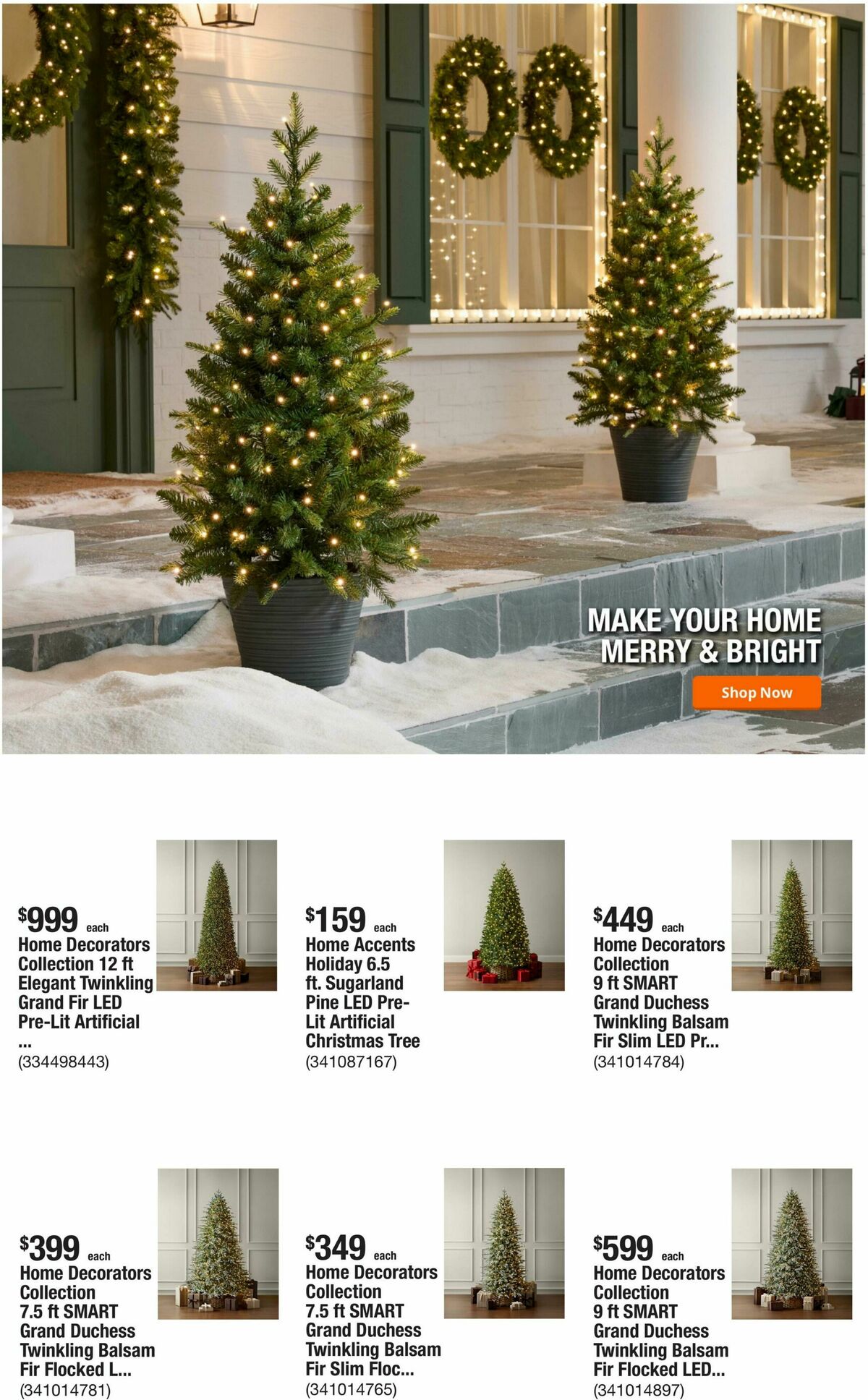 The Home Depot Weekly Ad from October 8