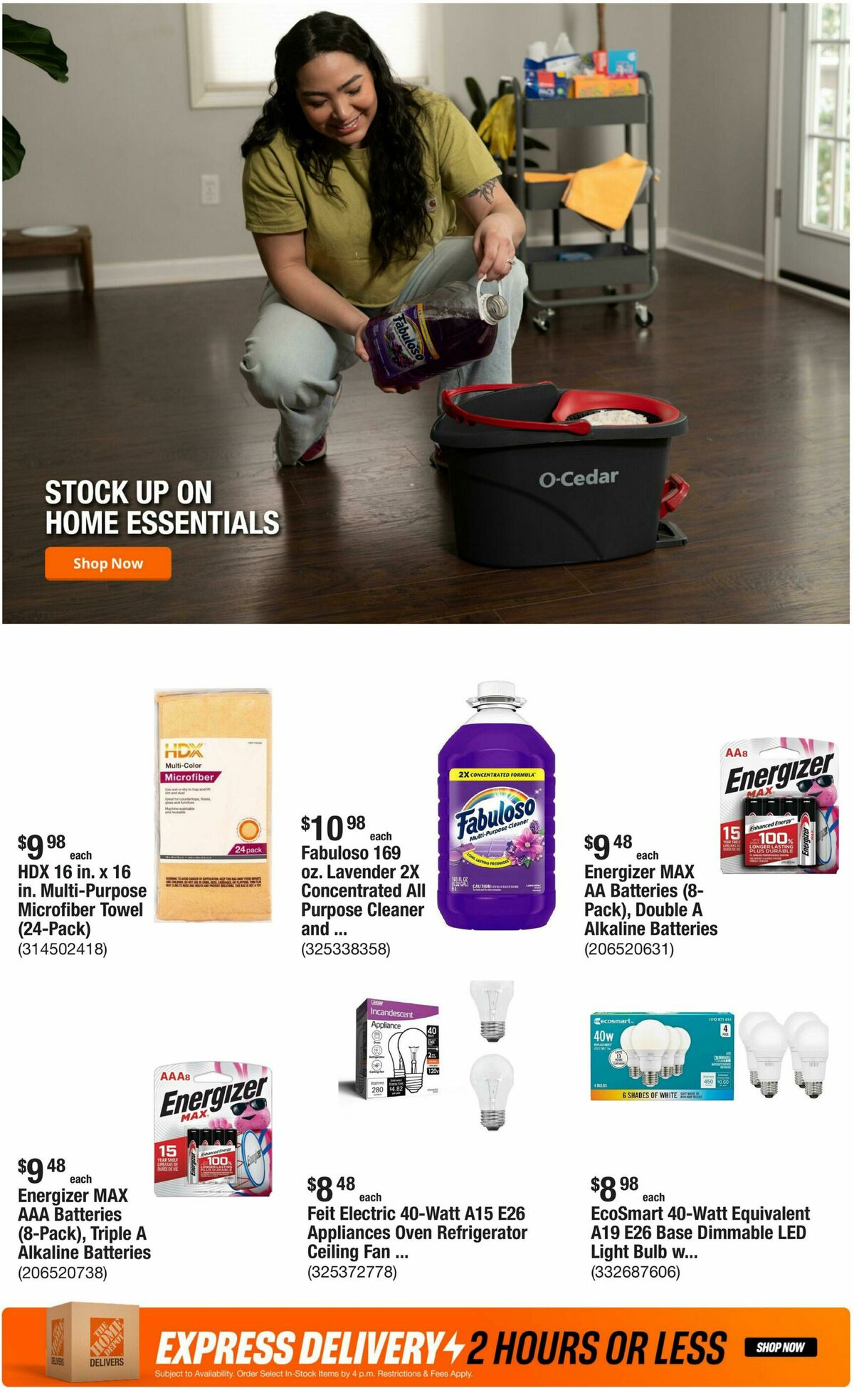The Home Depot Weekly Ad from October 8