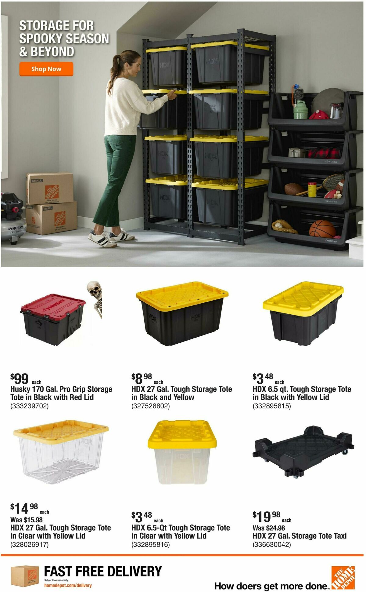 The Home Depot Weekly Ad from October 8