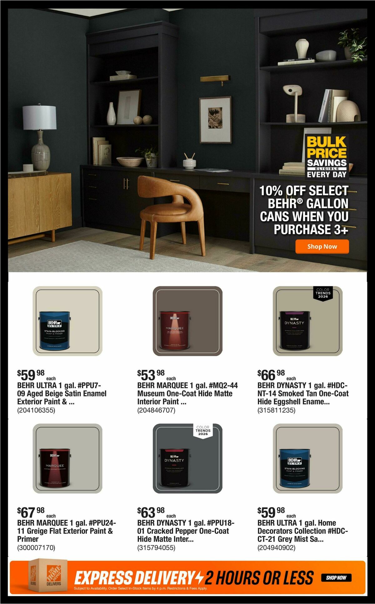 The Home Depot Weekly Ad from October 19