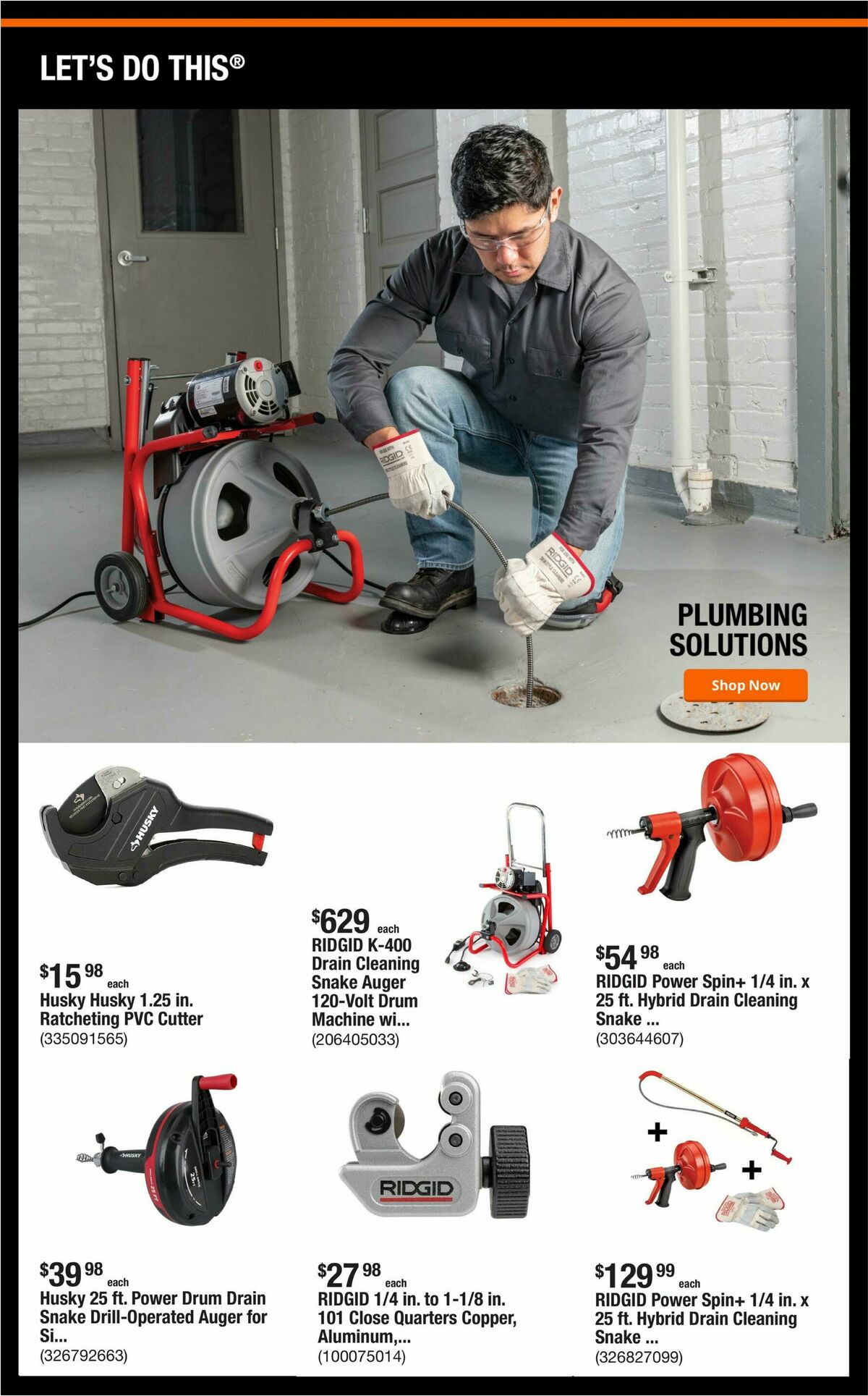 The Home Depot Weekly Ad from October 19