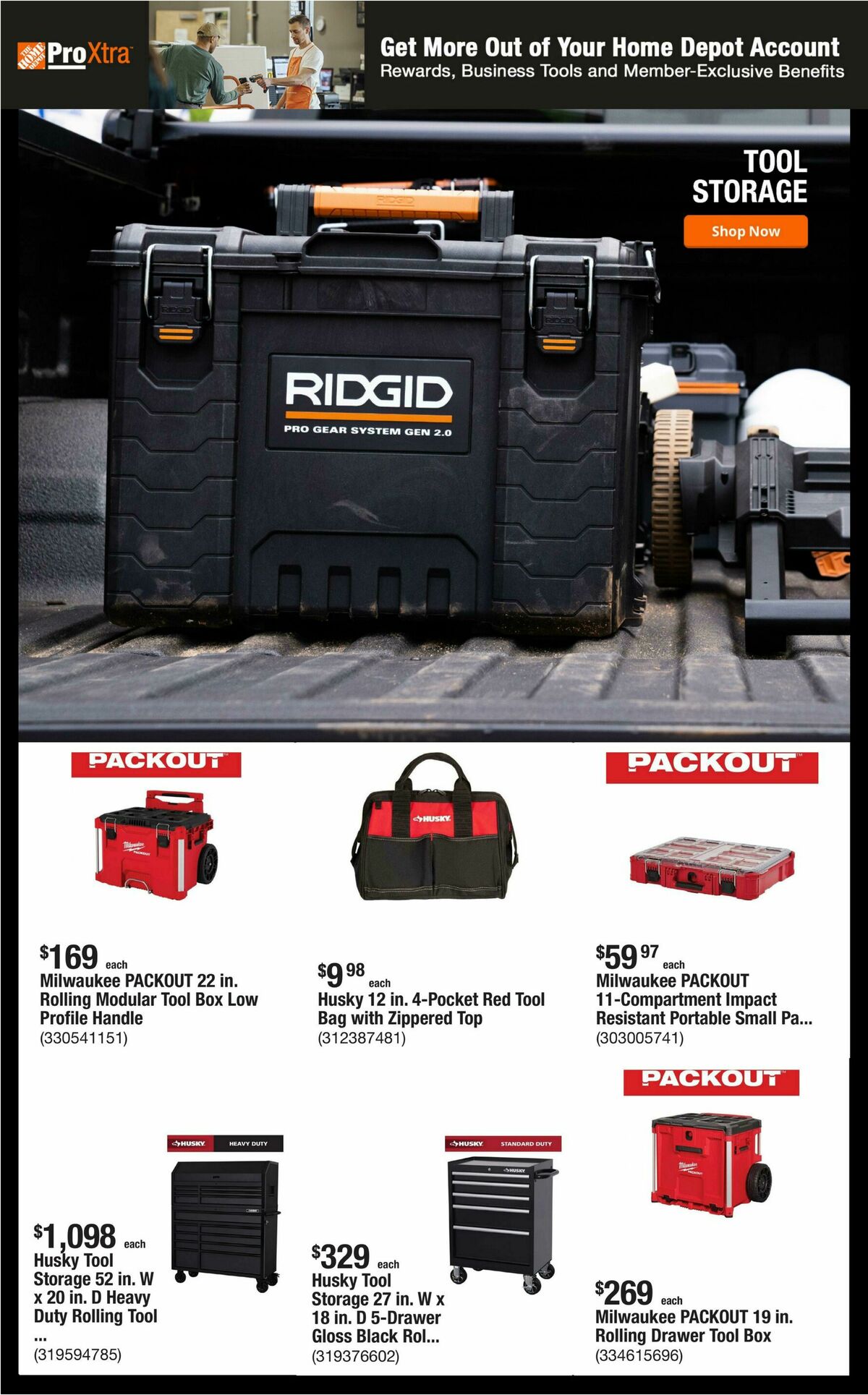 The Home Depot Weekly Ad from October 19