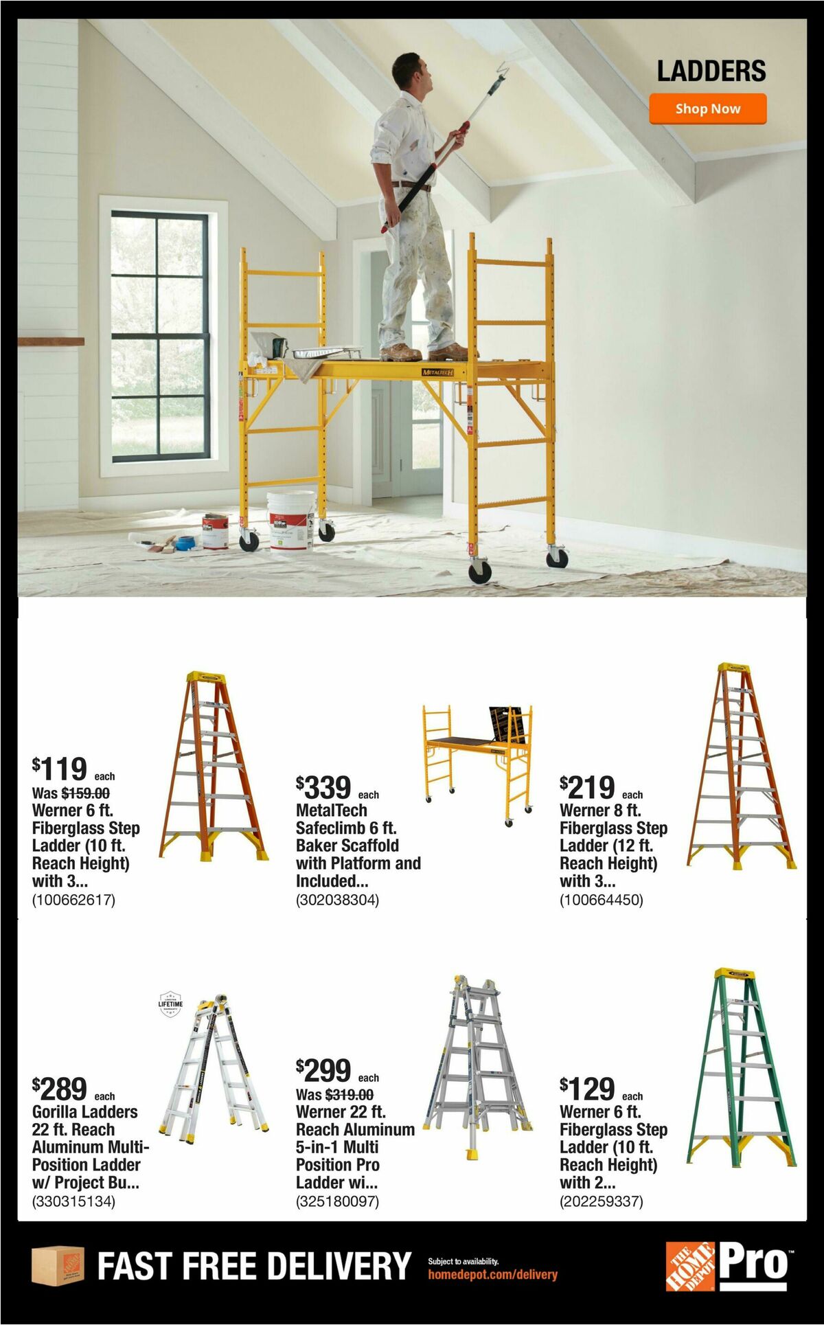 The Home Depot Weekly Ad from October 19